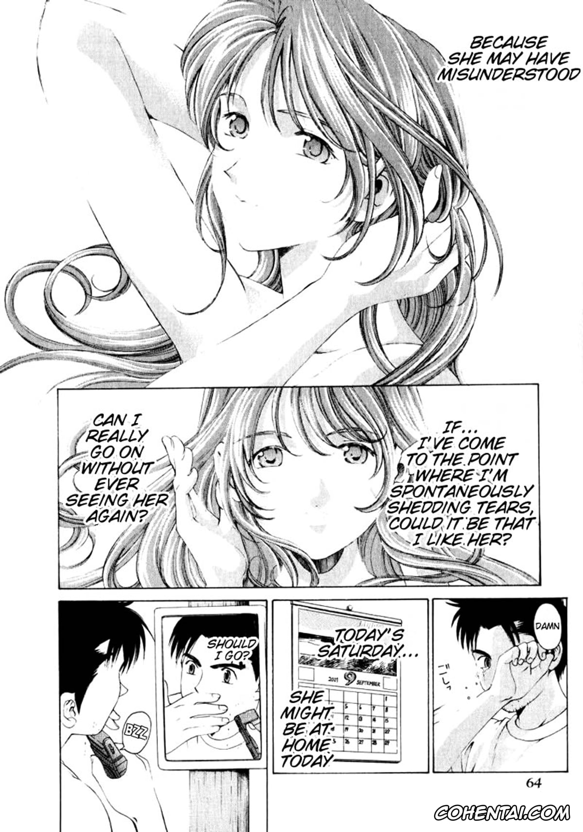 Manga xxx, Tankoubon xxx, Virgin Na Kankei 1, pagina 64