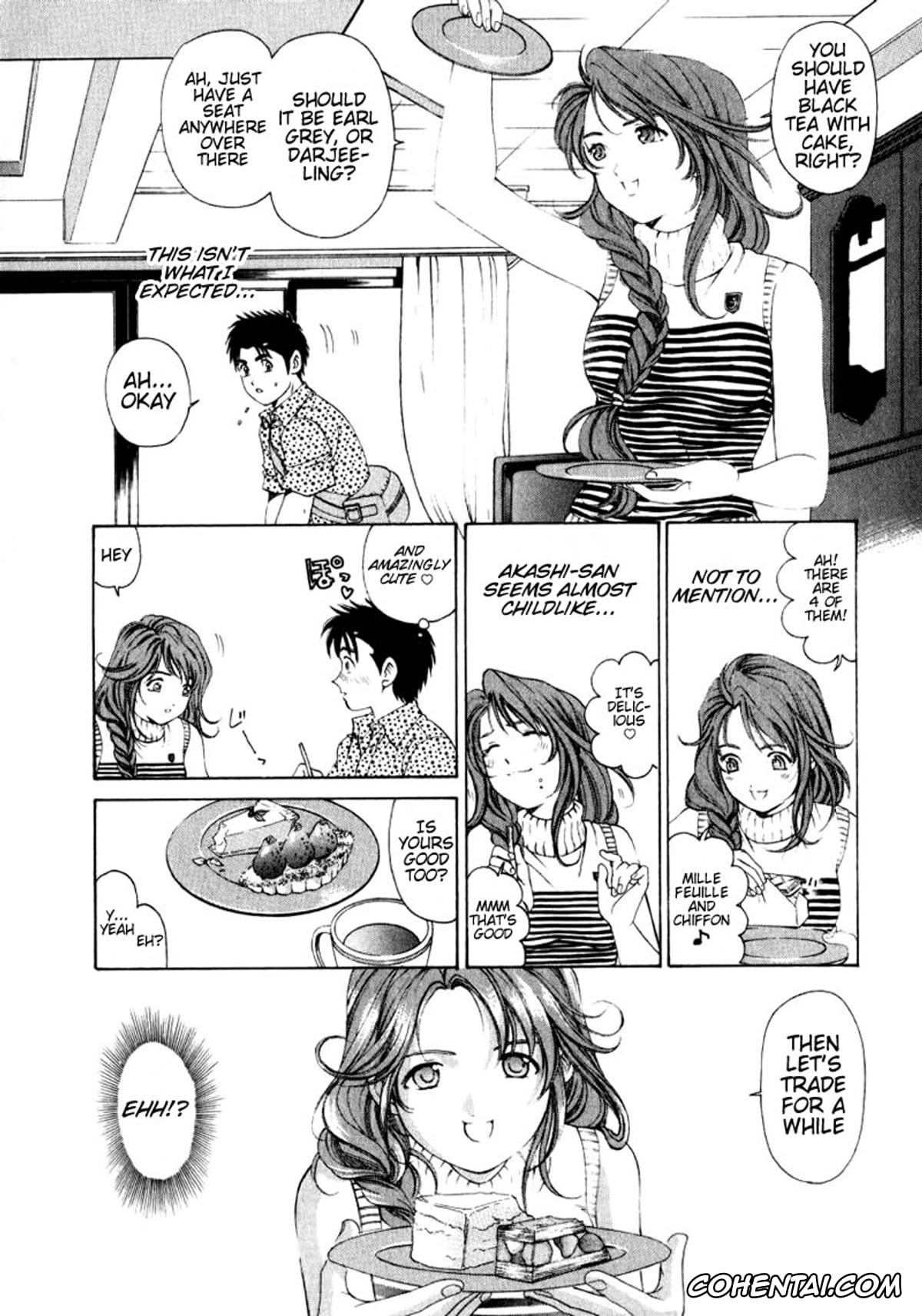 Manga porno, Tankoubon porno, Virgin Na Kankei 1, pagina 68