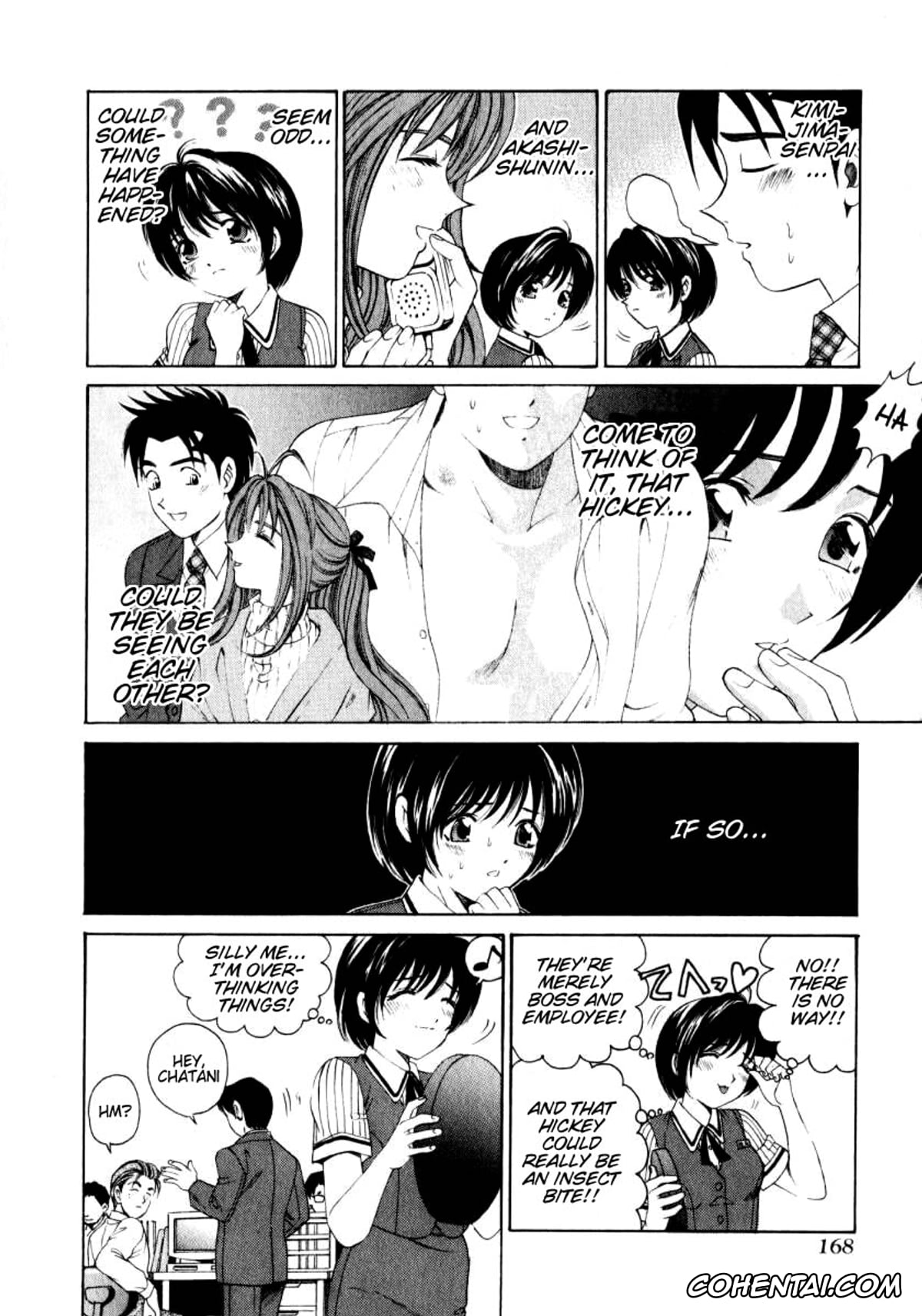 Manga xxx, Tankoubon xxx, Virgin Na Kankei 1, pagina 169