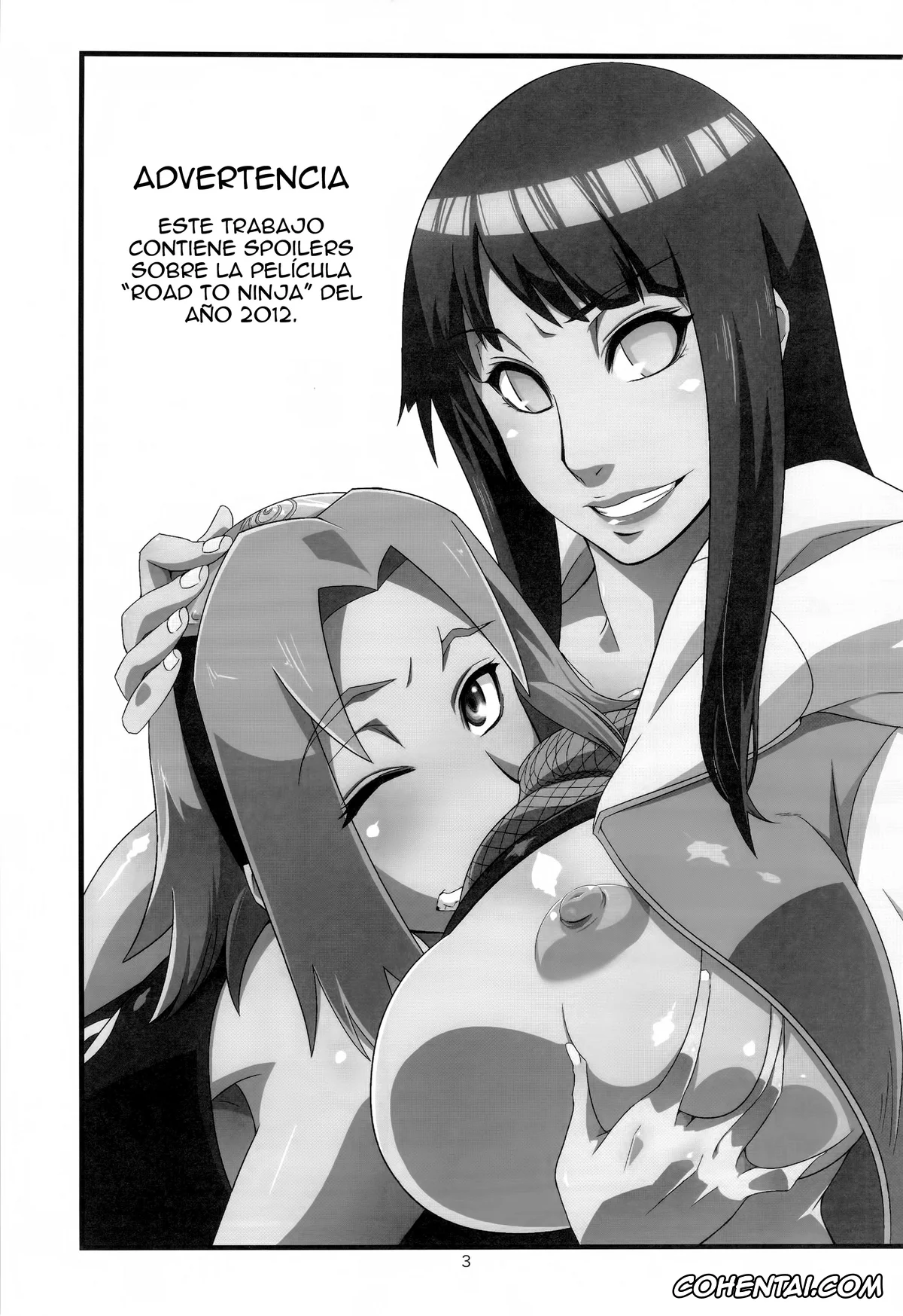 NARUTO porno, Hinata Hyuga porno, Naruto Uzumaki porno, Sakura Haruno porno, Saboten Nindou (Naruto), pagina 2