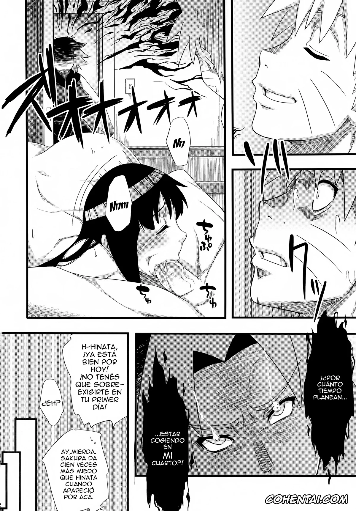 NARUTO hentai, Hinata Hyuga hentai, Naruto Uzumaki hentai, Sakura Haruno hentai, Saboten Nindou (Naruto), pagina 21