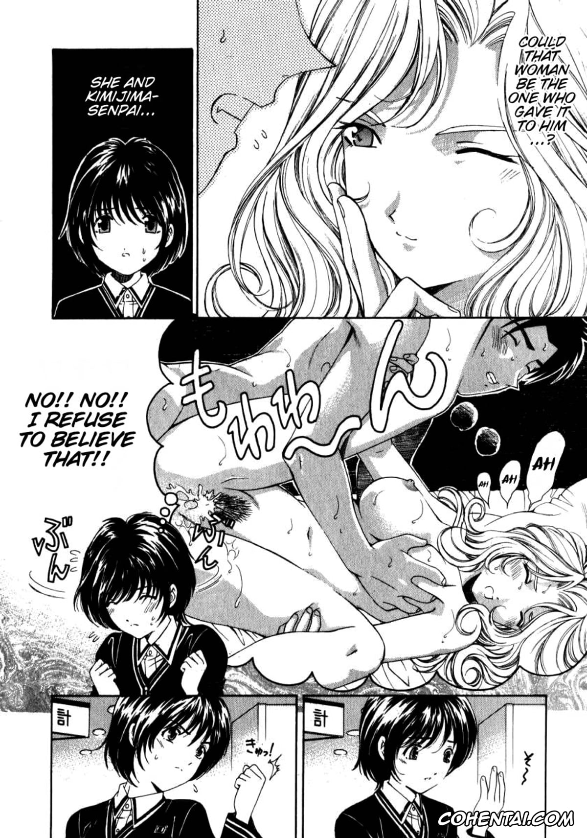 Manga porno, Tankoubon porno, Virgin Na Kankei 2, pagina 47