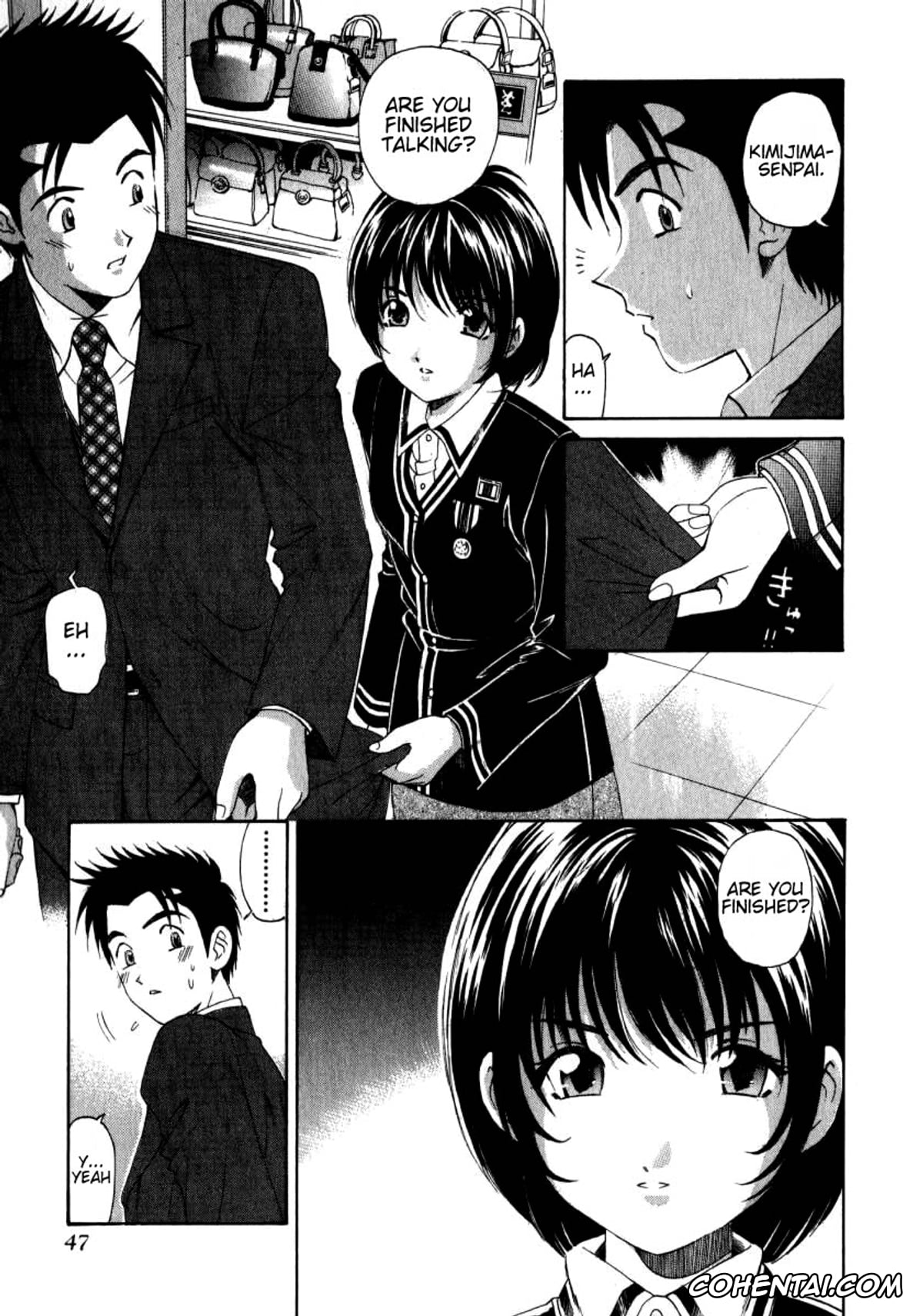 Manga hentai, Tankoubon hentai, Virgin Na Kankei 2, pagina 48