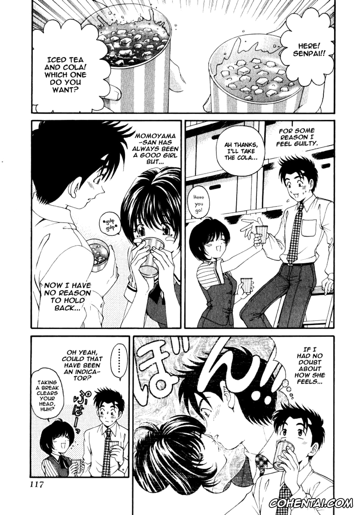 Manga xxx, Tankoubon xxx, Virgin Na Kankei 2, pagina 118