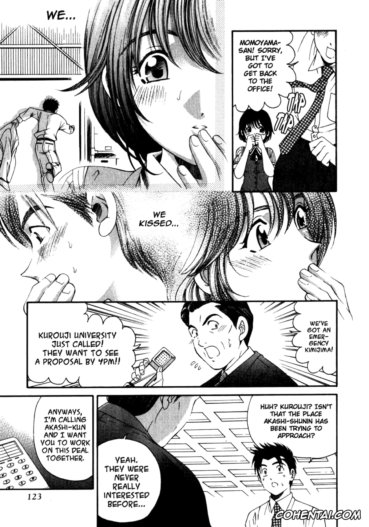 Manga xxx, Tankoubon xxx, Virgin Na Kankei 2, pagina 124