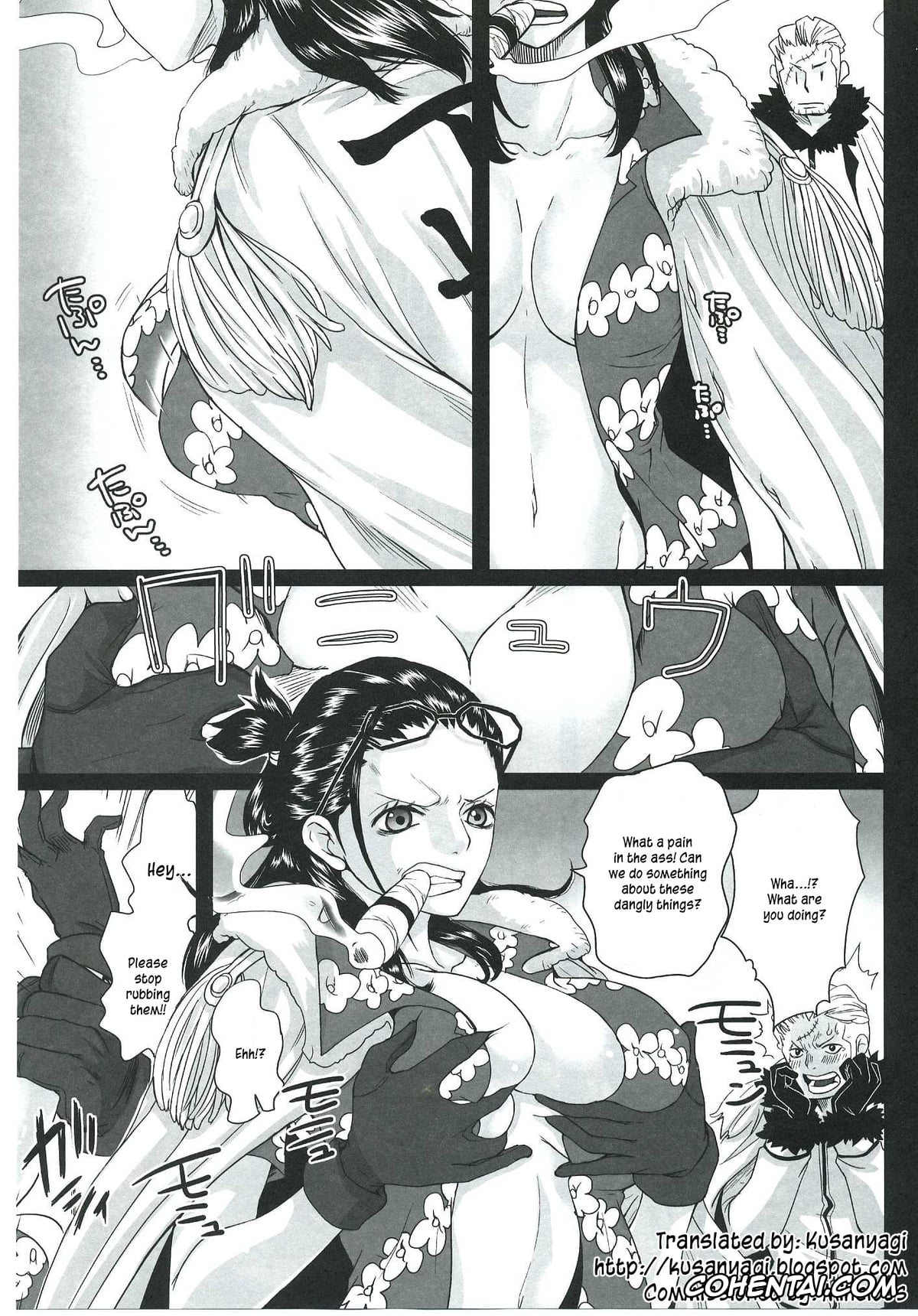 One Piece porno, Smoker porno, Tashigi porno, Exchange (One Piece), pagina 2