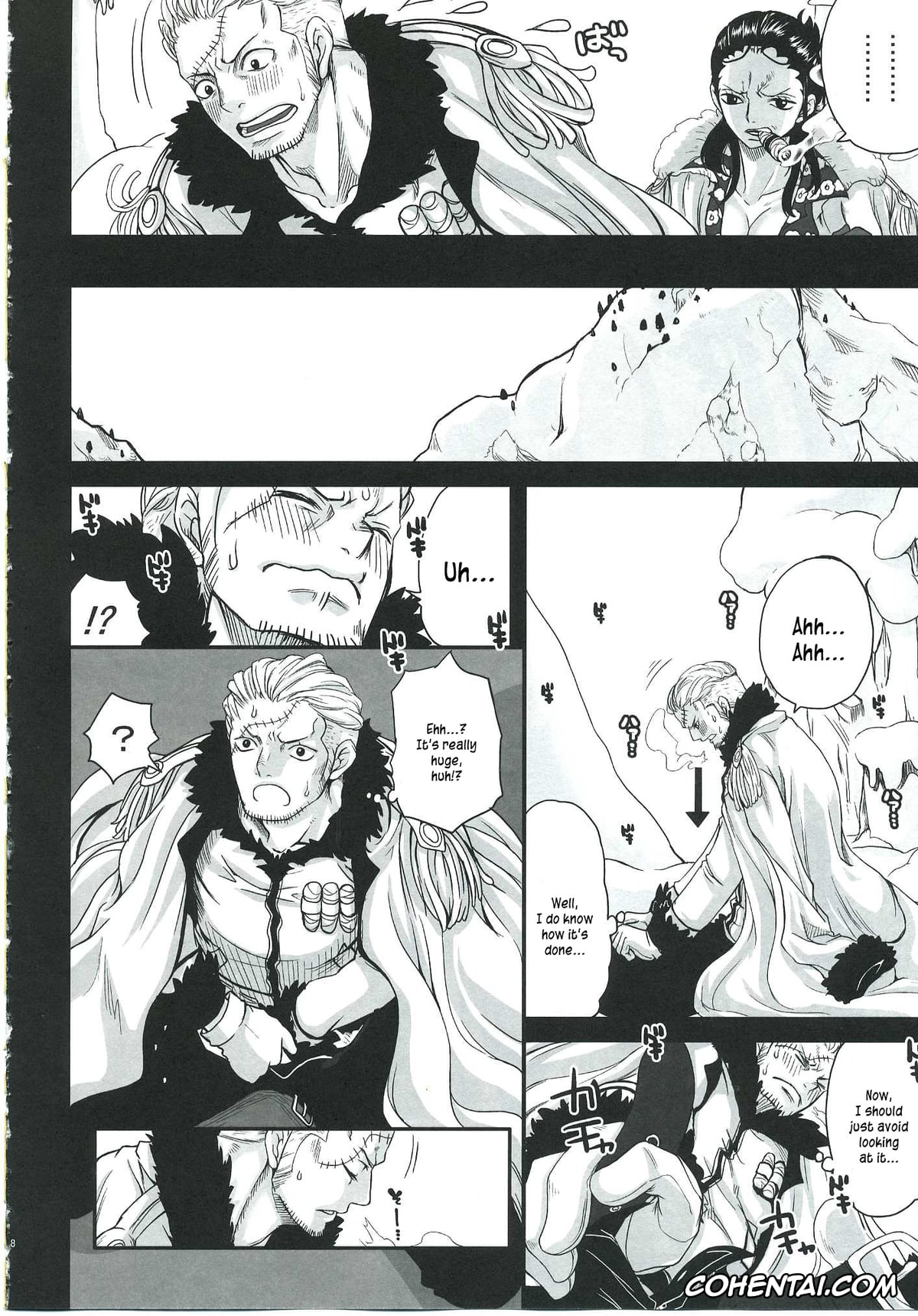 One Piece porno, Smoker porno, Tashigi porno, Exchange (One Piece), pagina 5