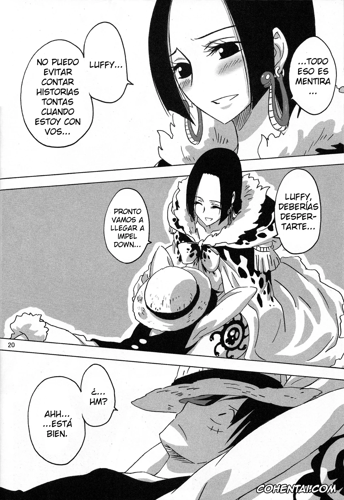 One Piece porno, Boa Hancock porno, Pirate Empress R (One Piece), pagina 20