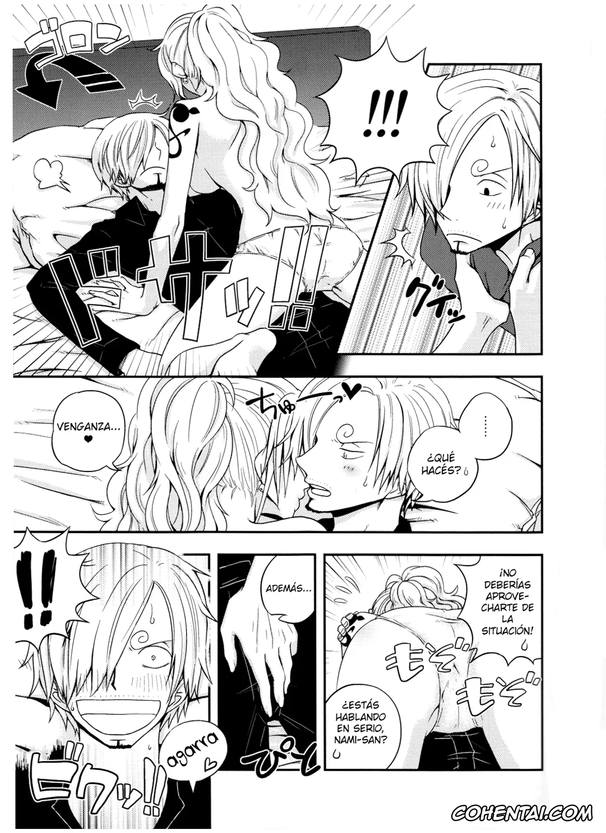 One Piece hentai, Nami hentai, Sanji Vinsmoke hentai, Change Over (One Piece), pagina 15