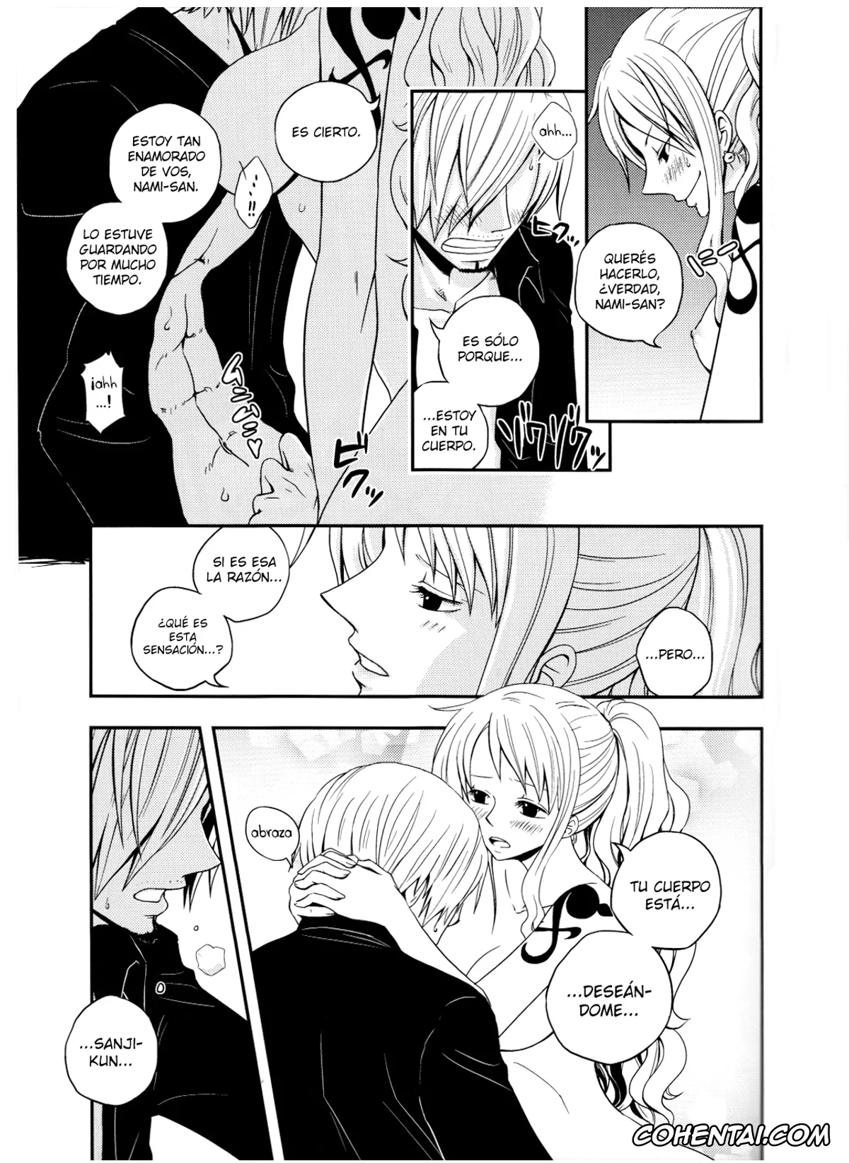 One Piece porno, Nami porno, Sanji Vinsmoke porno, Change Over (One Piece), pagina 17