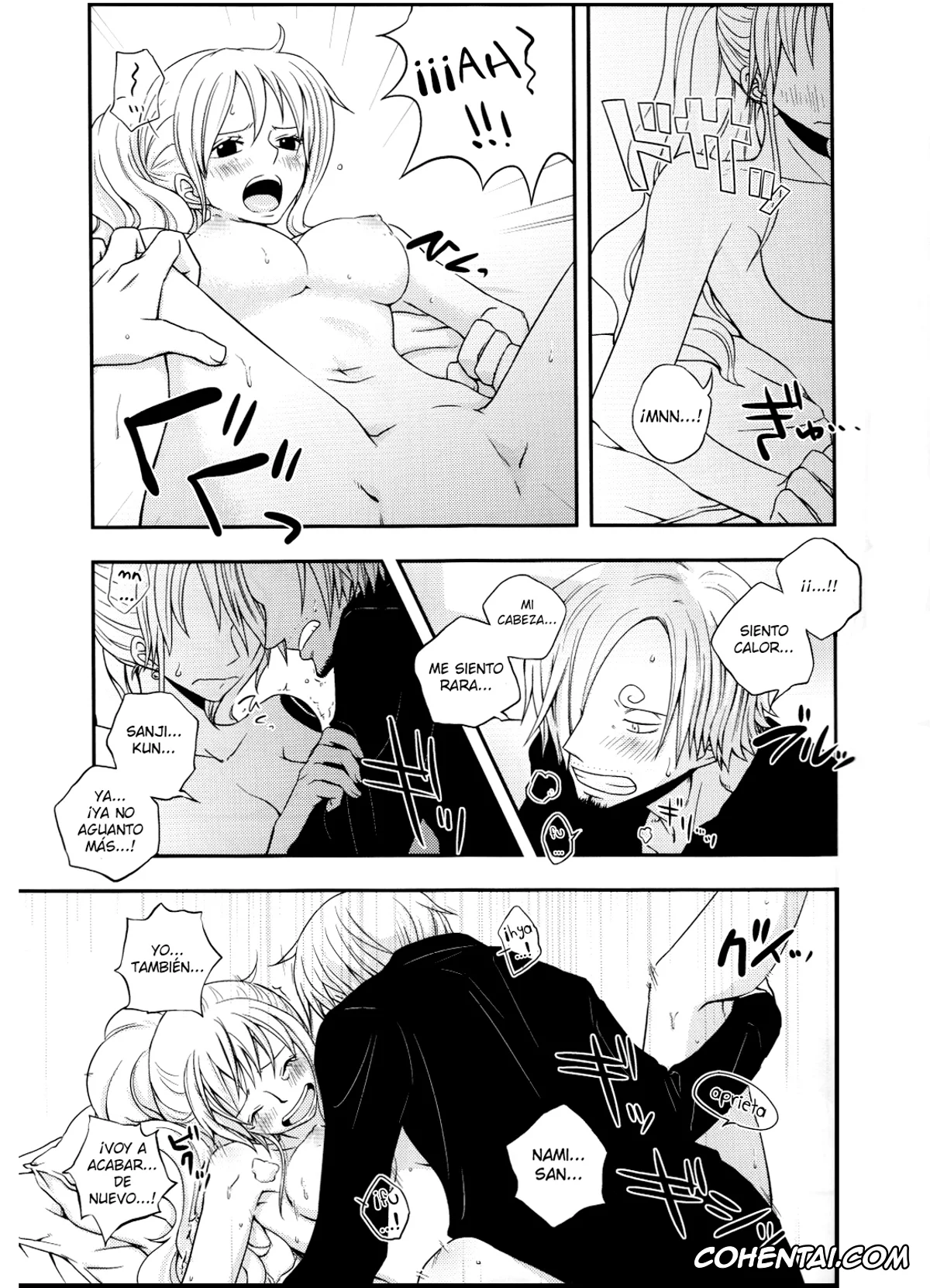 One Piece hentai, Nami hentai, Sanji Vinsmoke hentai, Change Over (One Piece), pagina 21