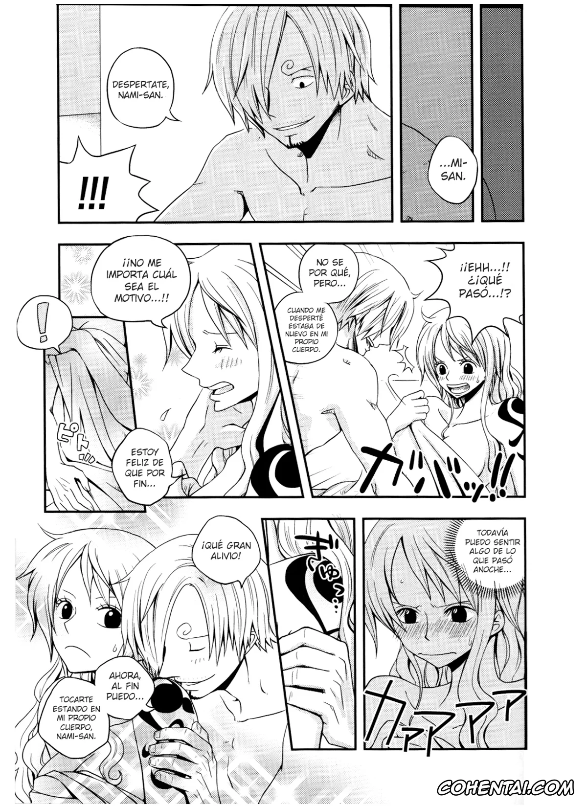 One Piece xxx, Nami xxx, Sanji Vinsmoke xxx, Change Over (One Piece), pagina 25