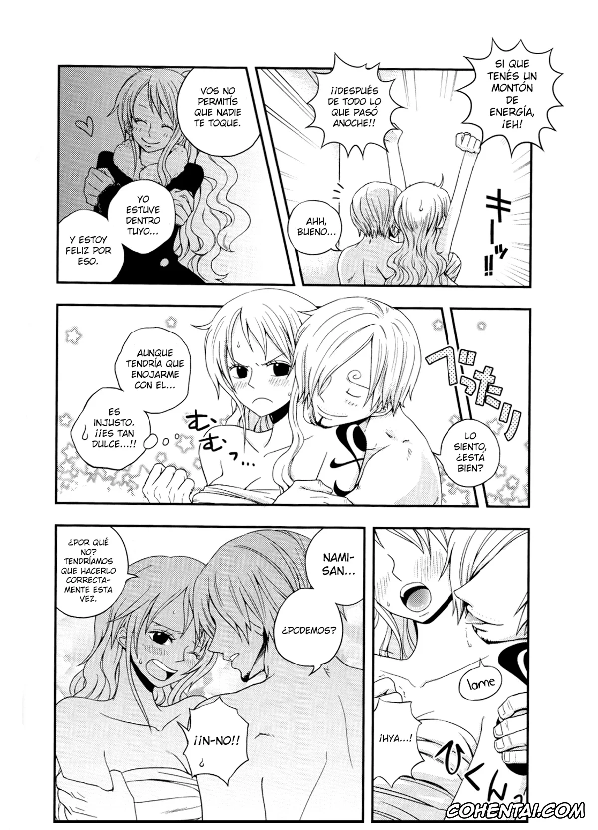 One Piece porno, Nami porno, Sanji Vinsmoke porno, Change Over (One Piece), pagina 26
