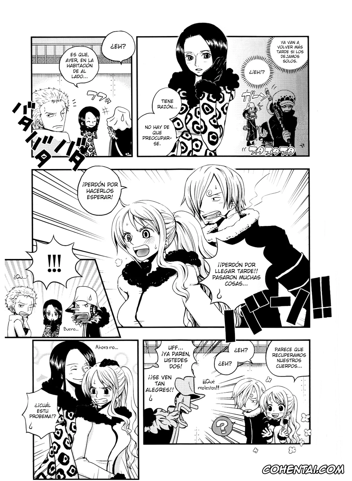One Piece porno, Nami porno, Sanji Vinsmoke porno, Change Over (One Piece), pagina 29