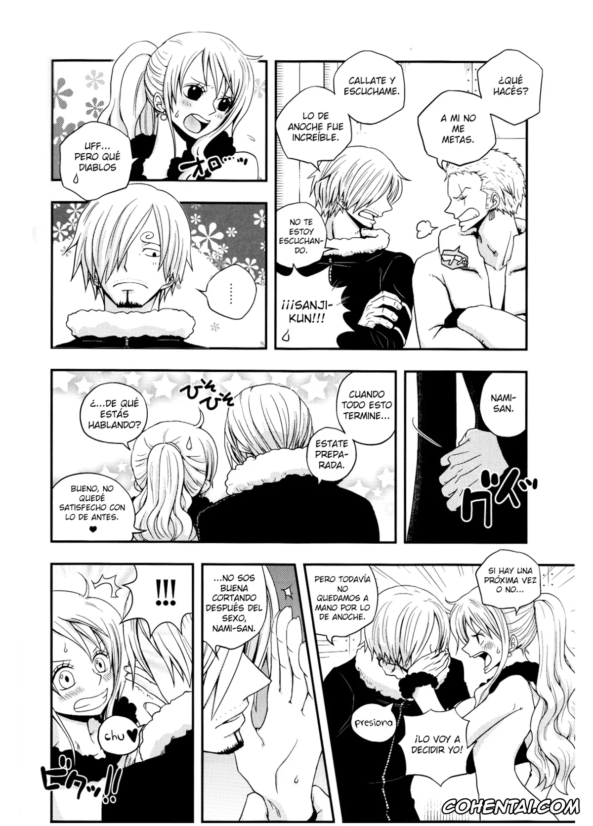 One Piece hentai, Nami hentai, Sanji Vinsmoke hentai, Change Over (One Piece), pagina 30