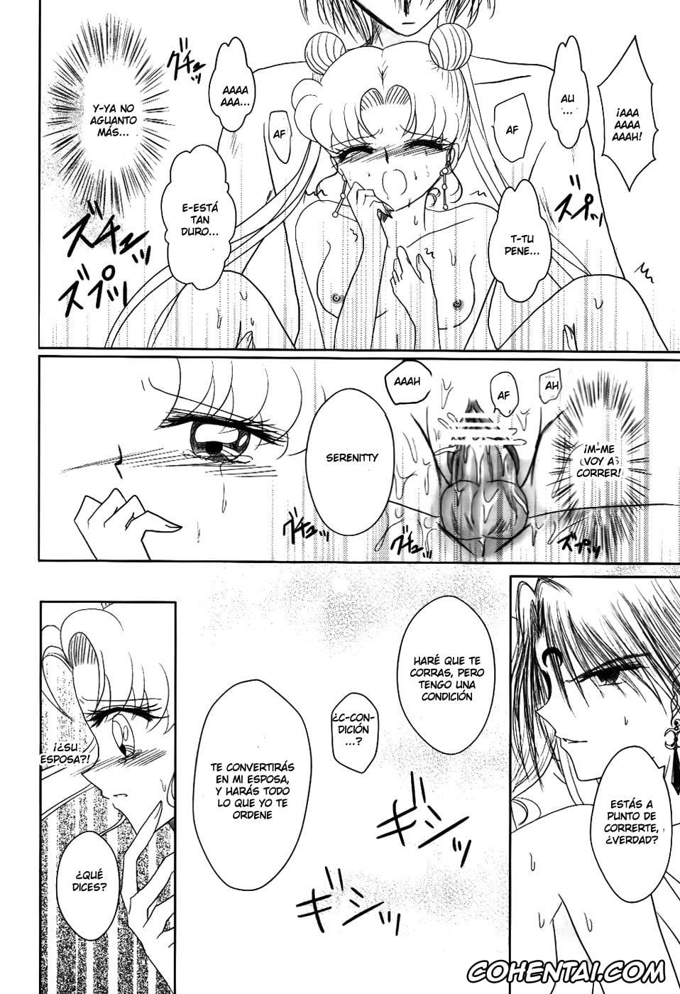Sailor Moon | Bishoujo Senshi Sailor Moon hentai, Prince Diamond hentai, Sailor Moon | Usagi Tsukino hentai, Kuroi Tsuki ni Michibikare (Bishoujo Senshi Sailor Moon), pagina 24