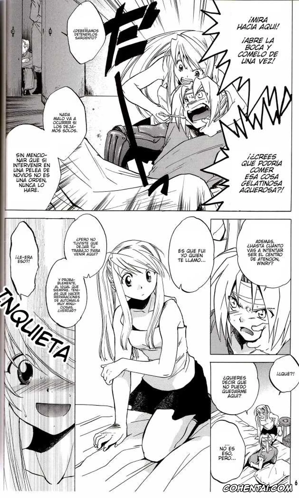 Fullmetal Alchemist | Hagane No Renkinjutsushi xxx, Edward Elric xxx, Winry Rockbell xxx, ED x WIN (Fullmetal Alchemist), pagina 4