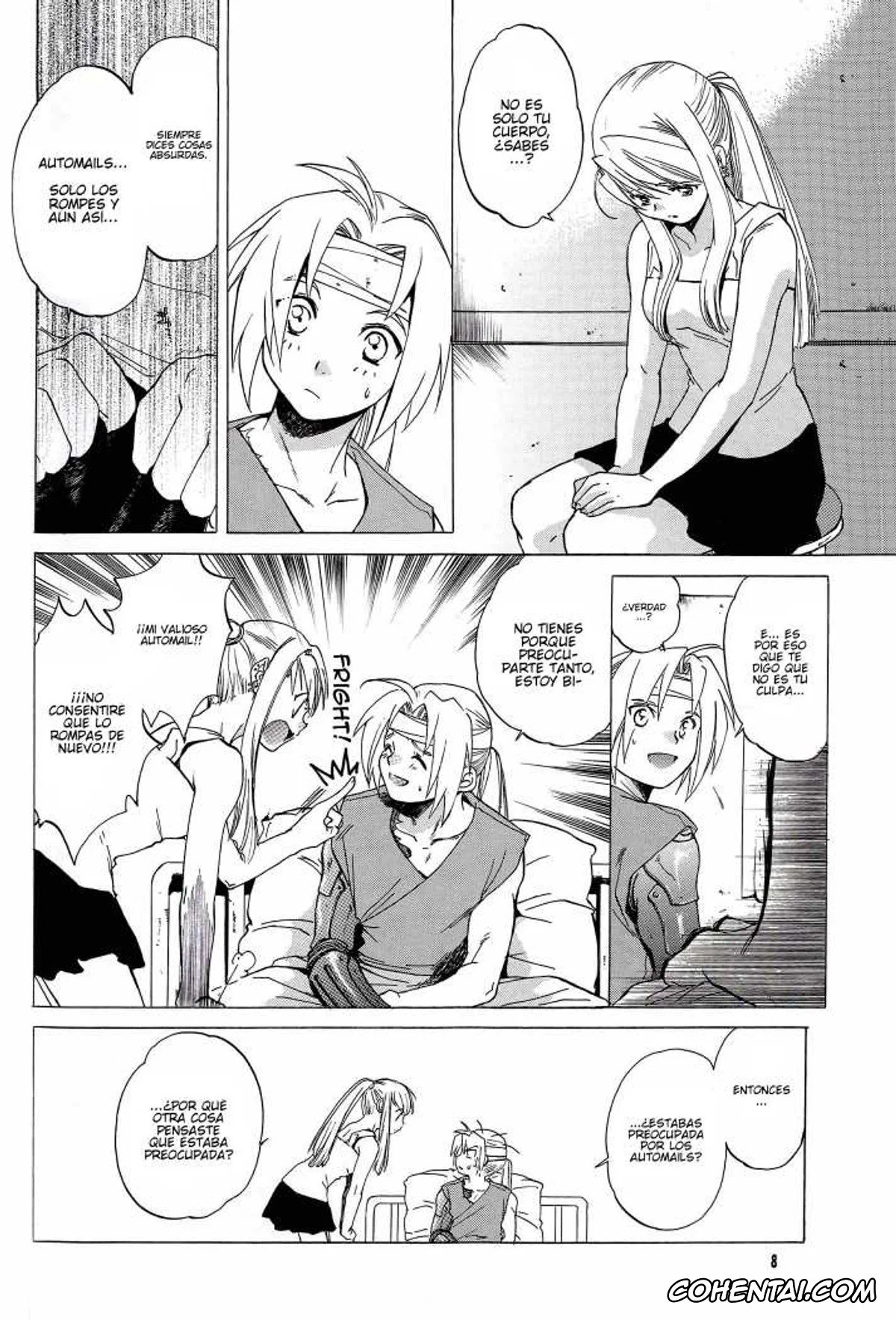 Fullmetal Alchemist | Hagane No Renkinjutsushi hentai, Edward Elric hentai, Winry Rockbell hentai, ED x WIN (Fullmetal Alchemist), pagina 6