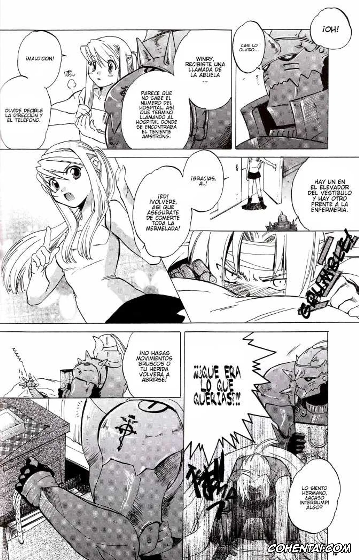 Fullmetal Alchemist | Hagane No Renkinjutsushi porno, Edward Elric porno, Winry Rockbell porno, ED x WIN (Fullmetal Alchemist), pagina 8