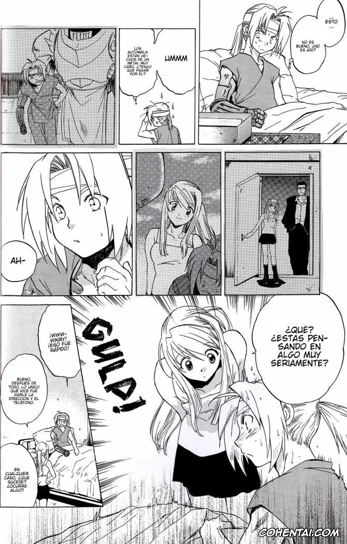 Fullmetal Alchemist | Hagane No Renkinjutsushi xxx, Edward Elric xxx, Winry Rockbell xxx, ED x WIN (Fullmetal Alchemist), pagina 10