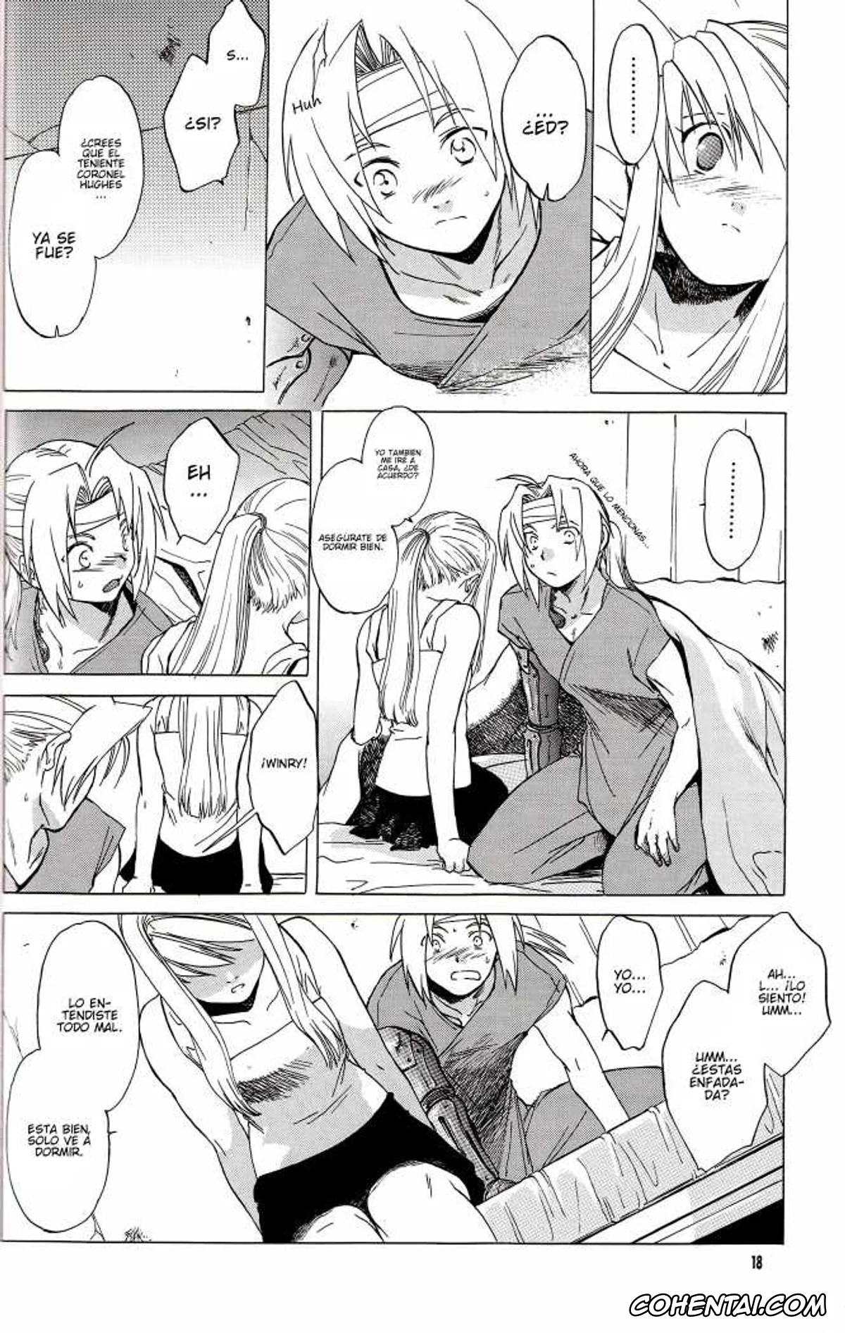 Fullmetal Alchemist | Hagane No Renkinjutsushi xxx, Edward Elric xxx, Winry Rockbell xxx, ED x WIN (Fullmetal Alchemist), pagina 16