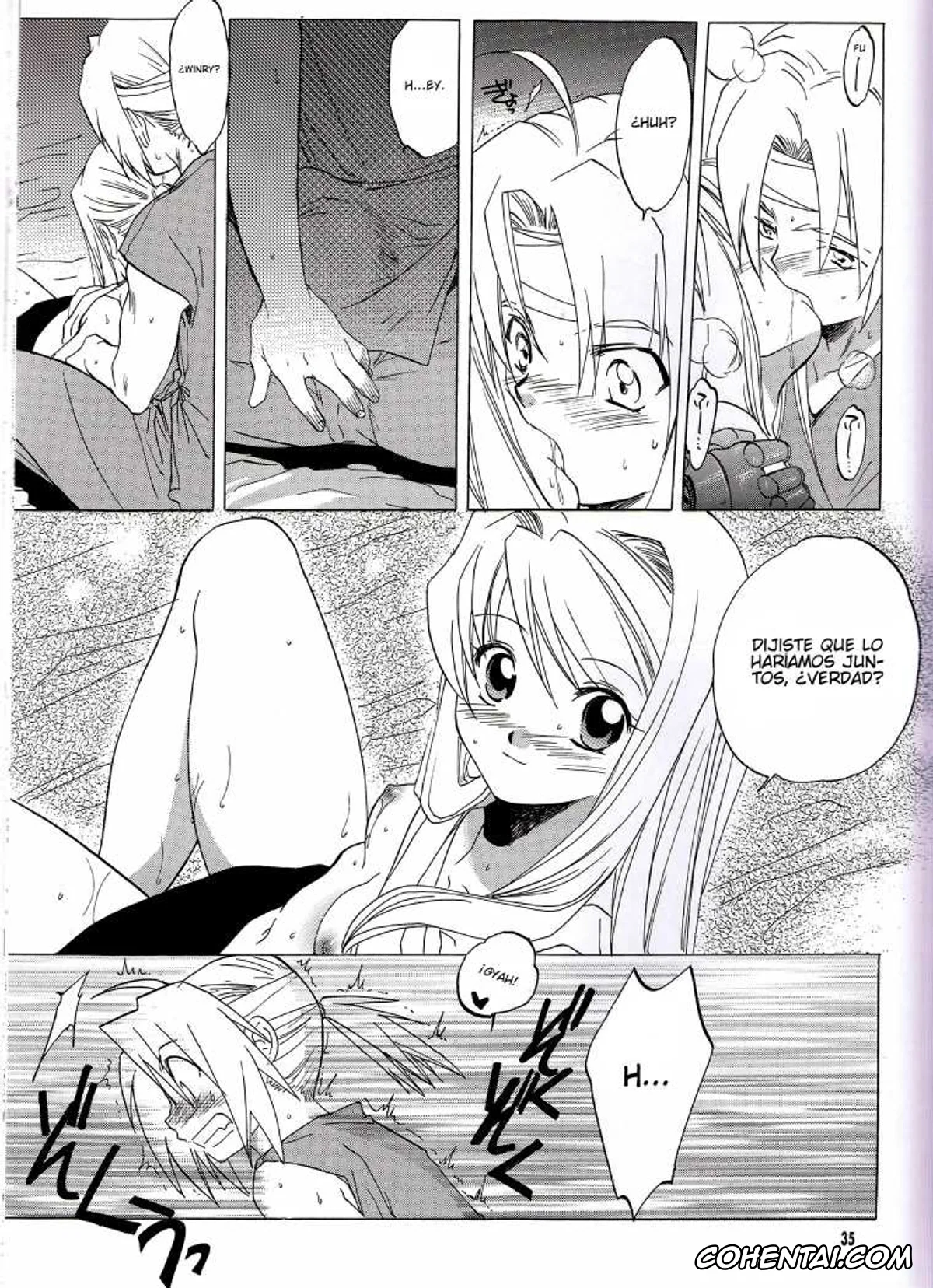 Fullmetal Alchemist | Hagane No Renkinjutsushi hentai, Edward Elric hentai, Winry Rockbell hentai, ED x WIN (Fullmetal Alchemist), pagina 33