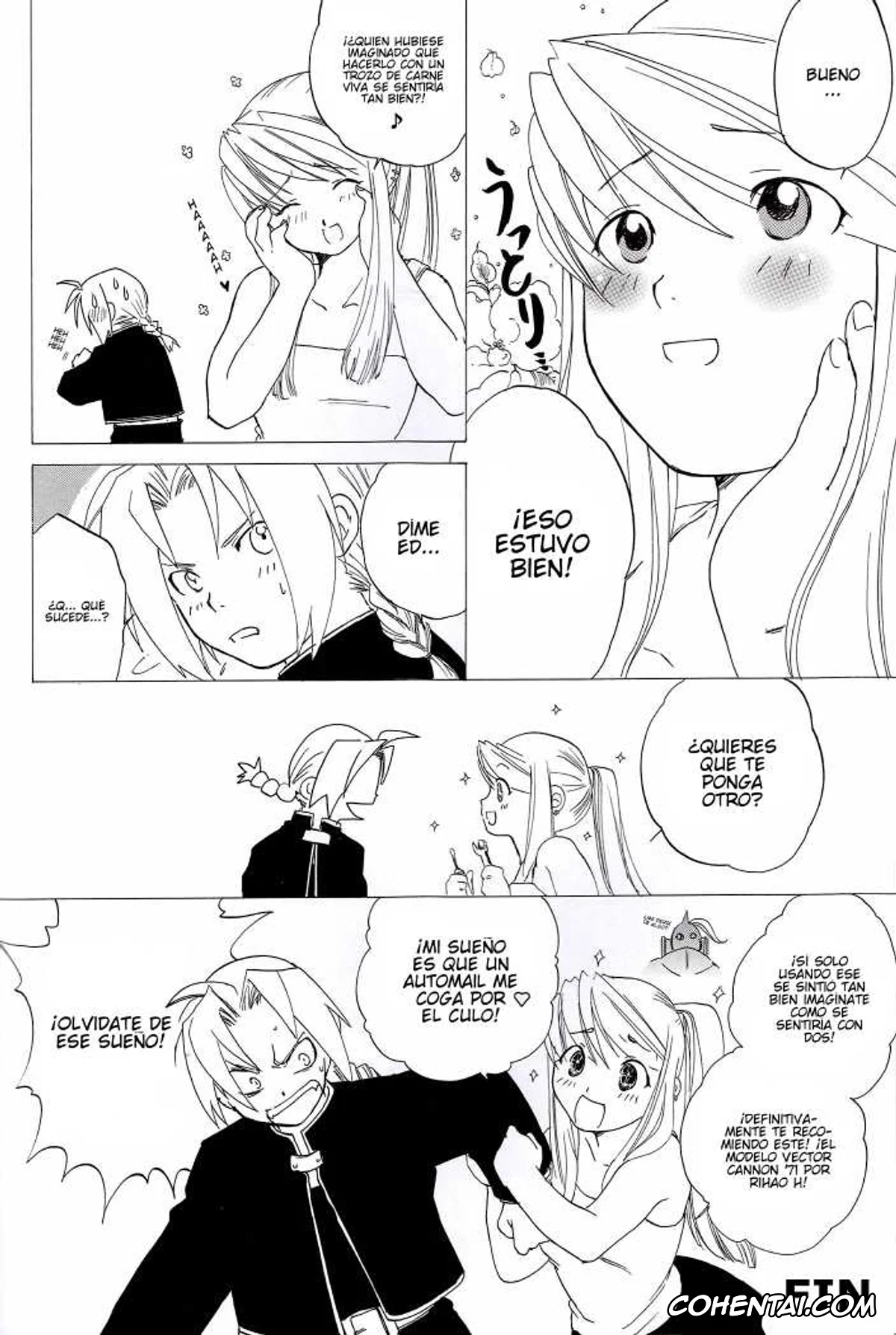 Fullmetal Alchemist | Hagane No Renkinjutsushi xxx, Edward Elric xxx, Winry Rockbell xxx, ED x WIN (Fullmetal Alchemist), pagina 58