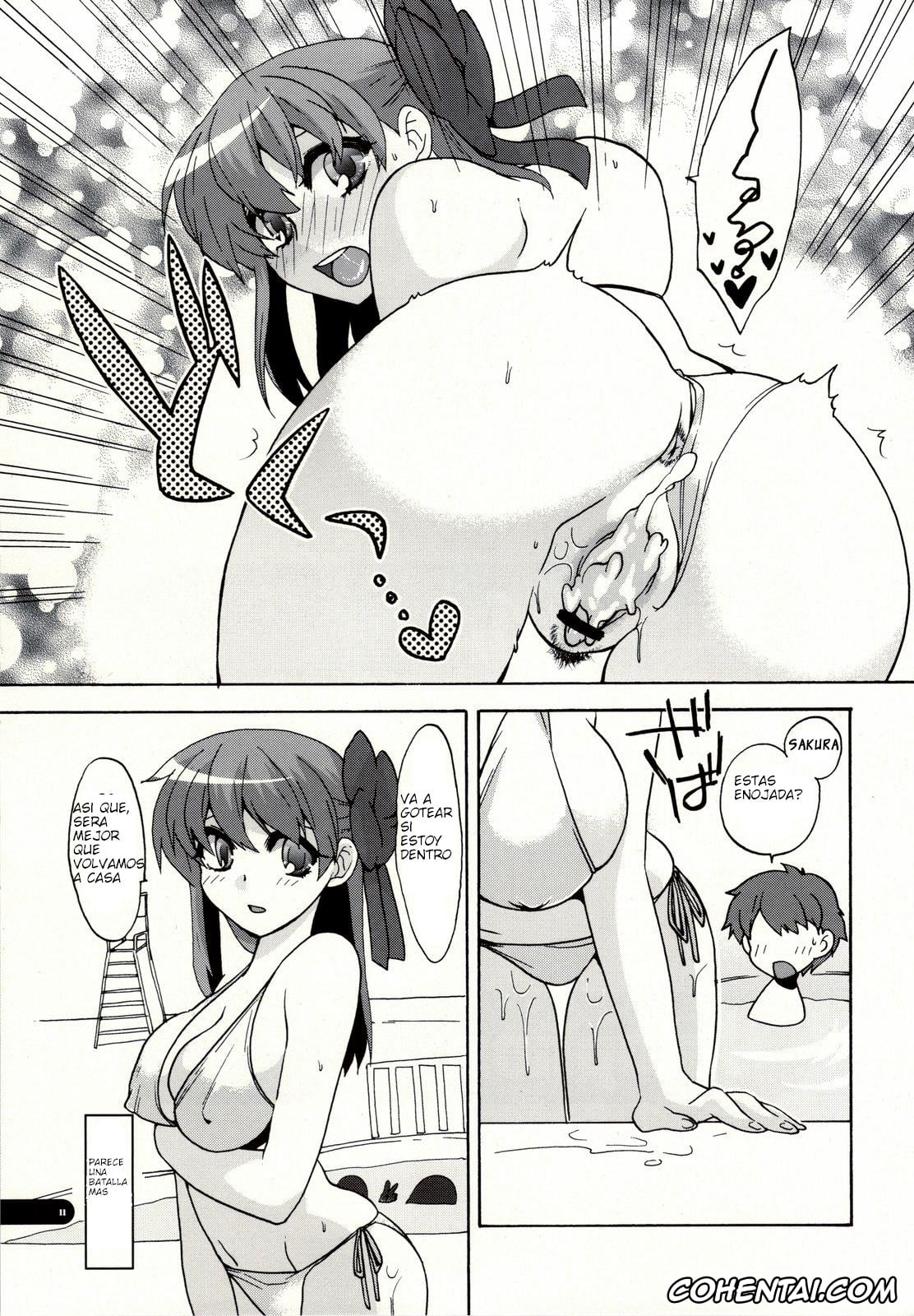 Fate/stay night hentai, Sakura Matou hentai, FOOL POOL (Fate/stay night), pagina 12