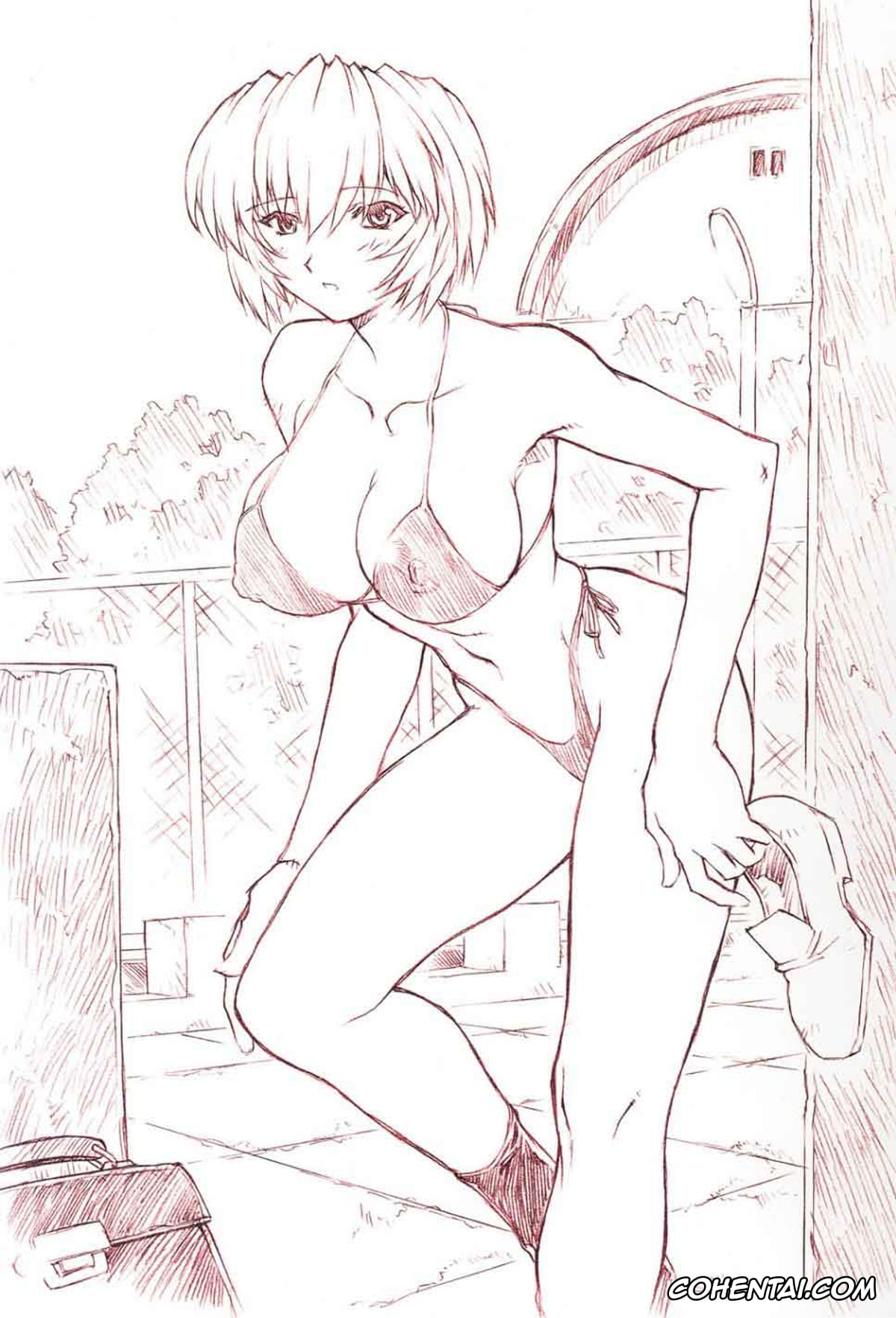 Neon Genesis Evangelion xxx, Rei Ayanami xxx, Ayanami 2 Hokenshitsu Hen (Neon Genesis Evangelion), pagina 19