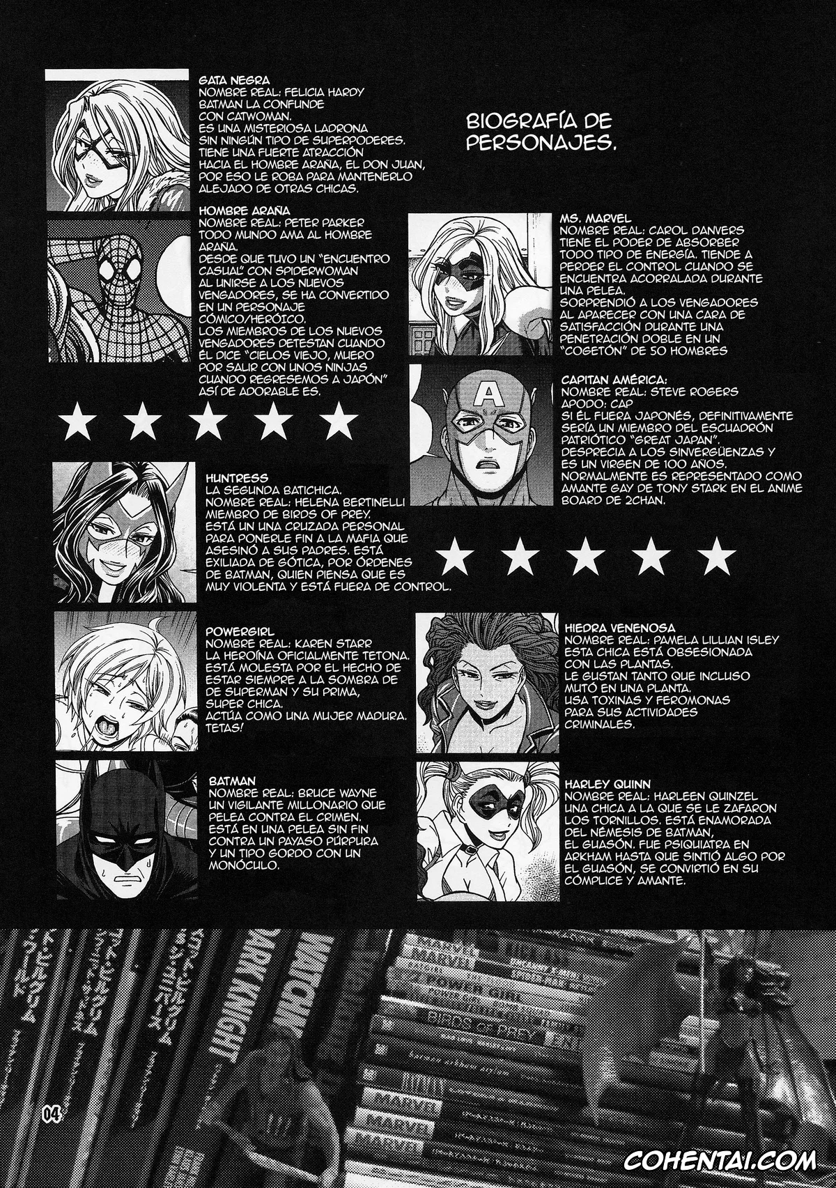 Avengers xxx, Batman xxx, Justice League xxx, Spider-man xxx, Superman xxx, X-men xxx, CRAZY 4 YOU!! (Various), pagina 4