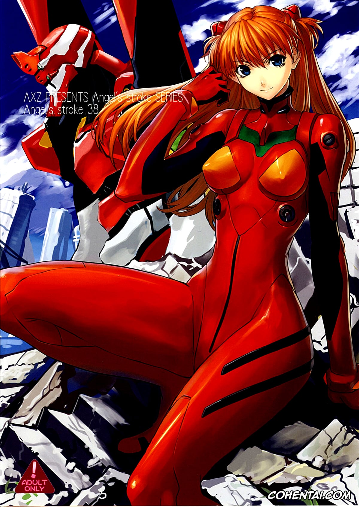 Neon Genesis Evangelion xxx, Asuka Langley Soryu xxx, Mari Illustrious Makinami xxx, Shinji Ikari xxx, Angel’s Stroke 38 Okuchishibori (Neon Genesis Evangelion), pagina 34