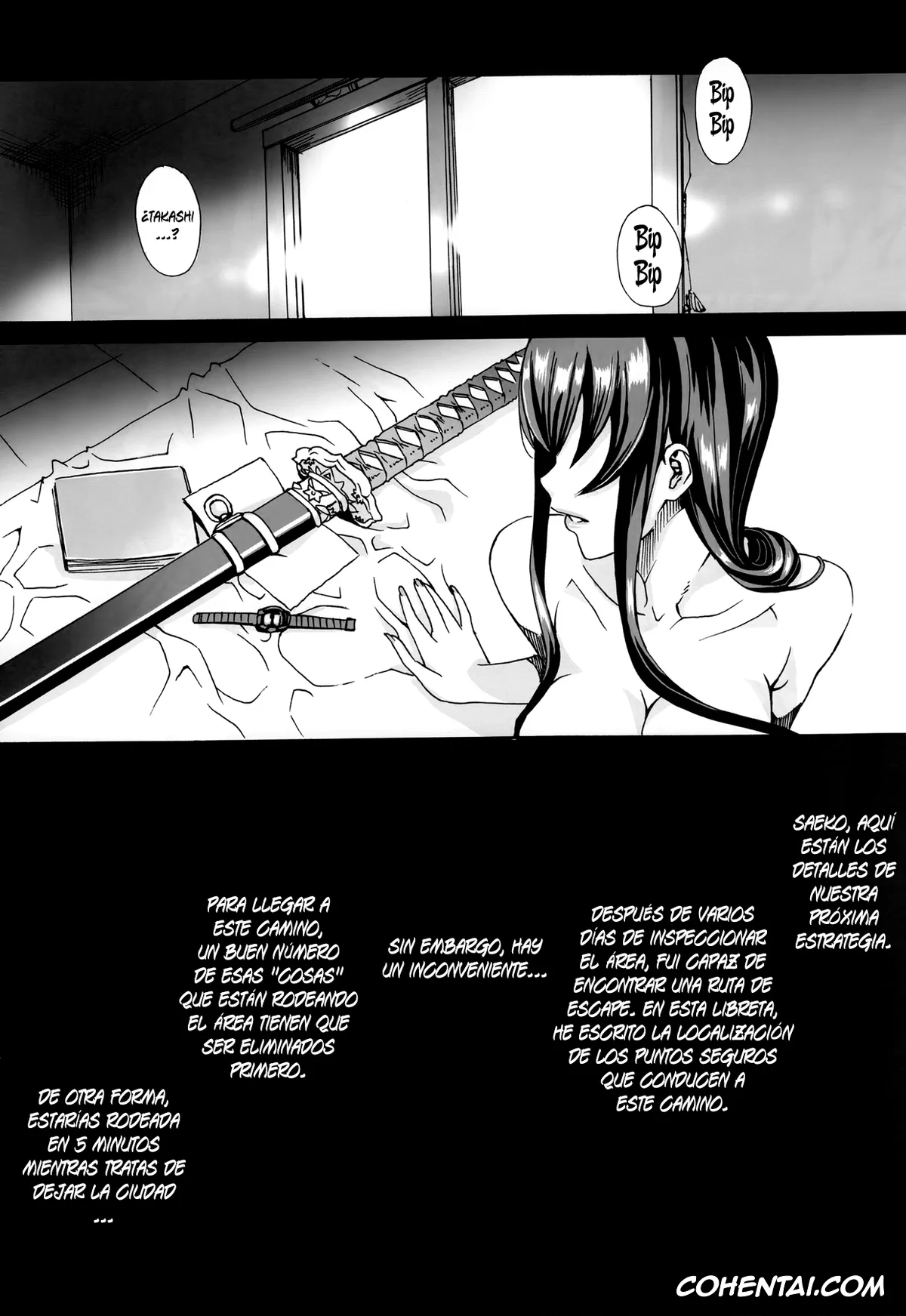 Highschool Of The Dead xxx, Saeko Busujima xxx, Takashi Komuro xxx, Kiss of the Dead 2 (Highschool of The Dead), pagina 19