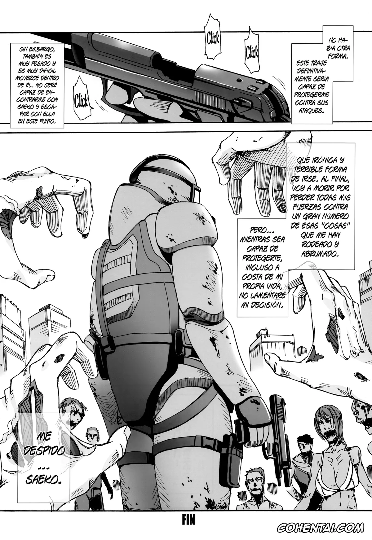Highschool Of The Dead xxx, Saeko Busujima xxx, Takashi Komuro xxx, Kiss of the Dead 2 (Highschool of The Dead), pagina 22