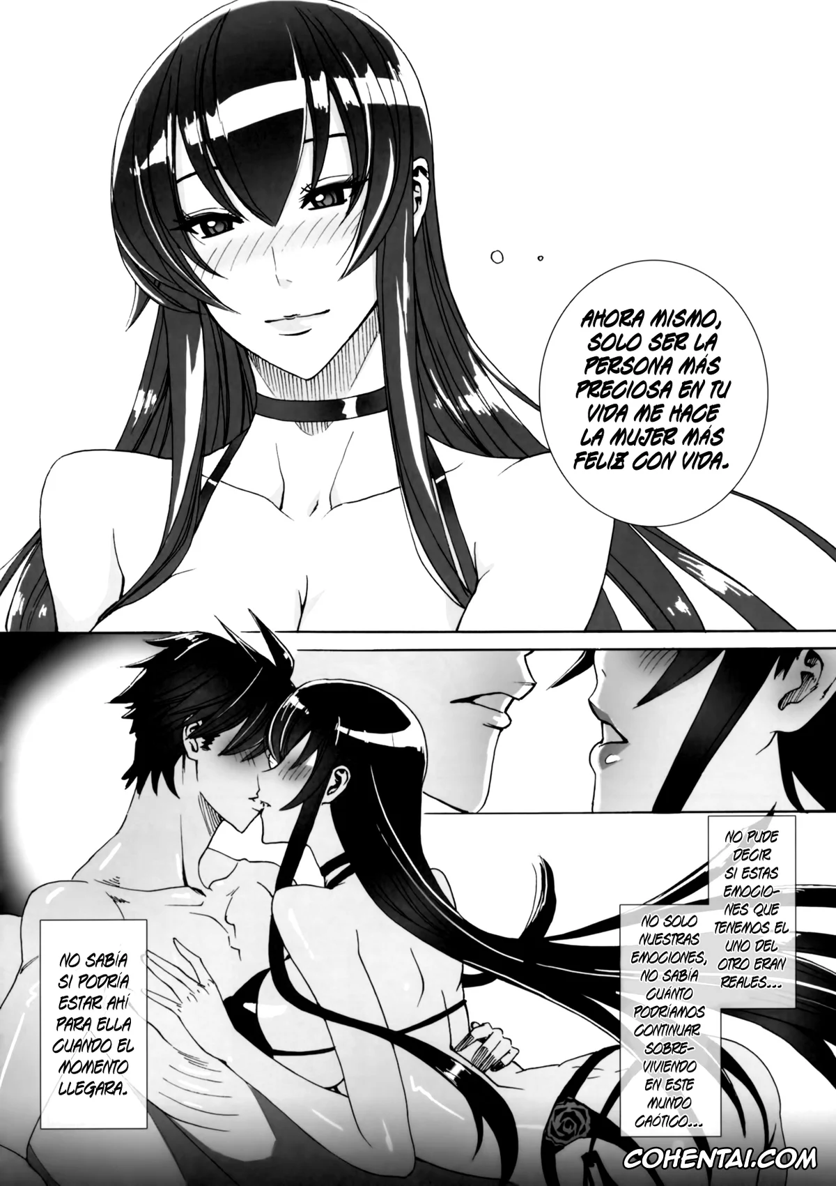 Highschool Of The Dead porno, Saeko Busujima porno, Takashi Komuro porno, Kiss of the Dead (Highschool of The Dead), pagina 26