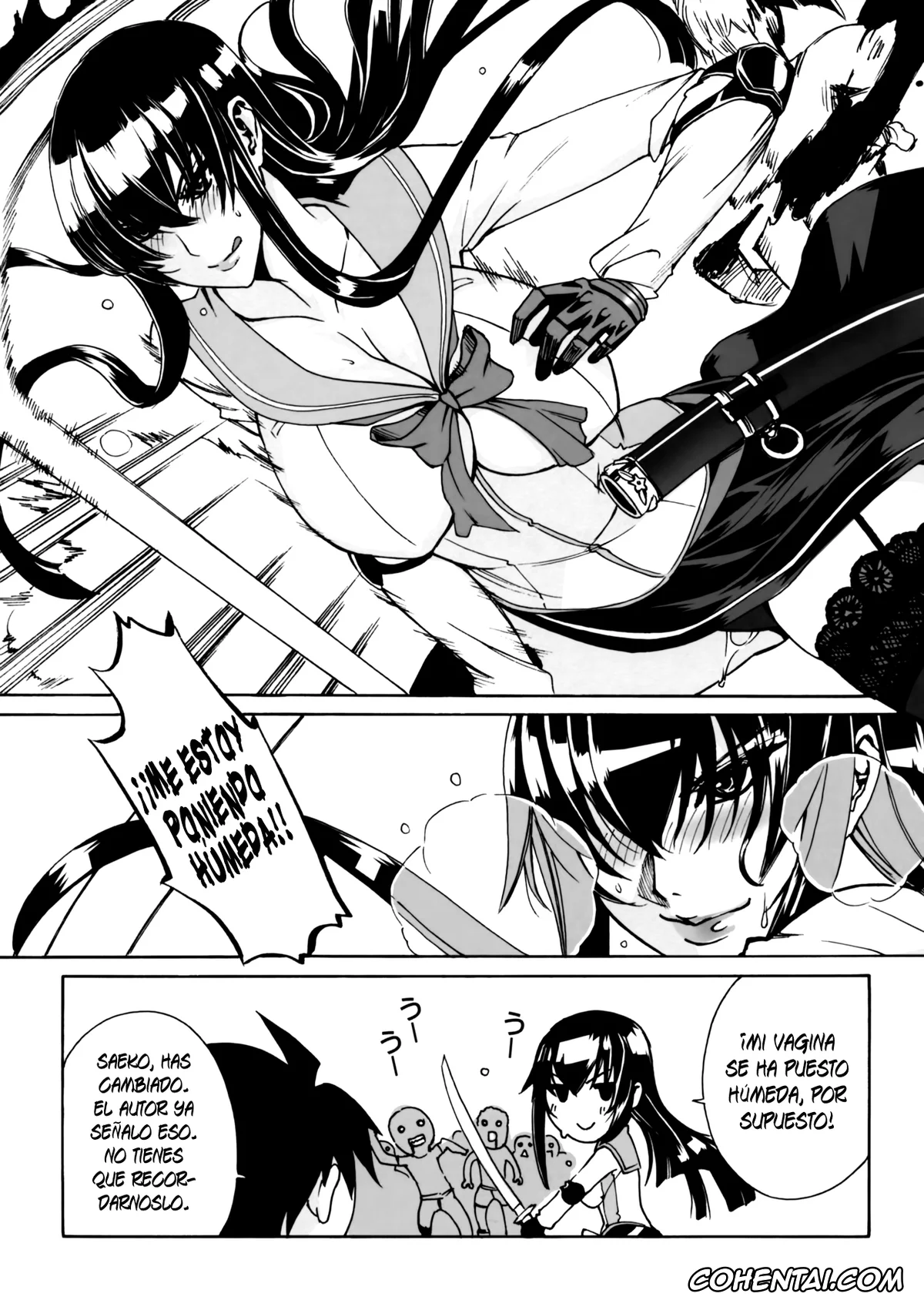 Highschool Of The Dead hentai, Saeko Busujima hentai, Takashi Komuro hentai, Kiss of the Dead (Highschool of The Dead), pagina 48