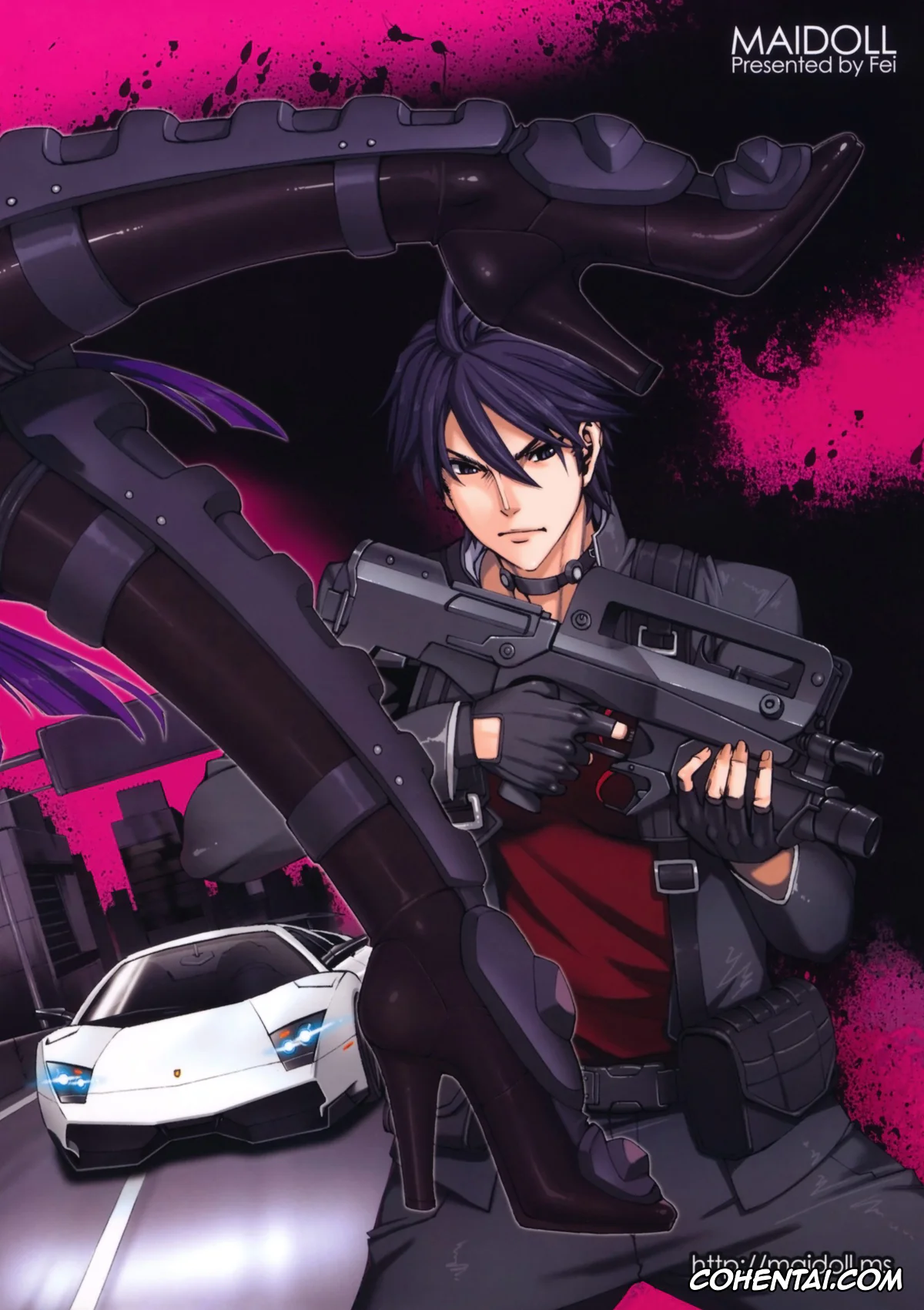 Highschool Of The Dead hentai, Saeko Busujima hentai, Takashi Komuro hentai, Kiss of the Dead (Highschool of The Dead), pagina 51