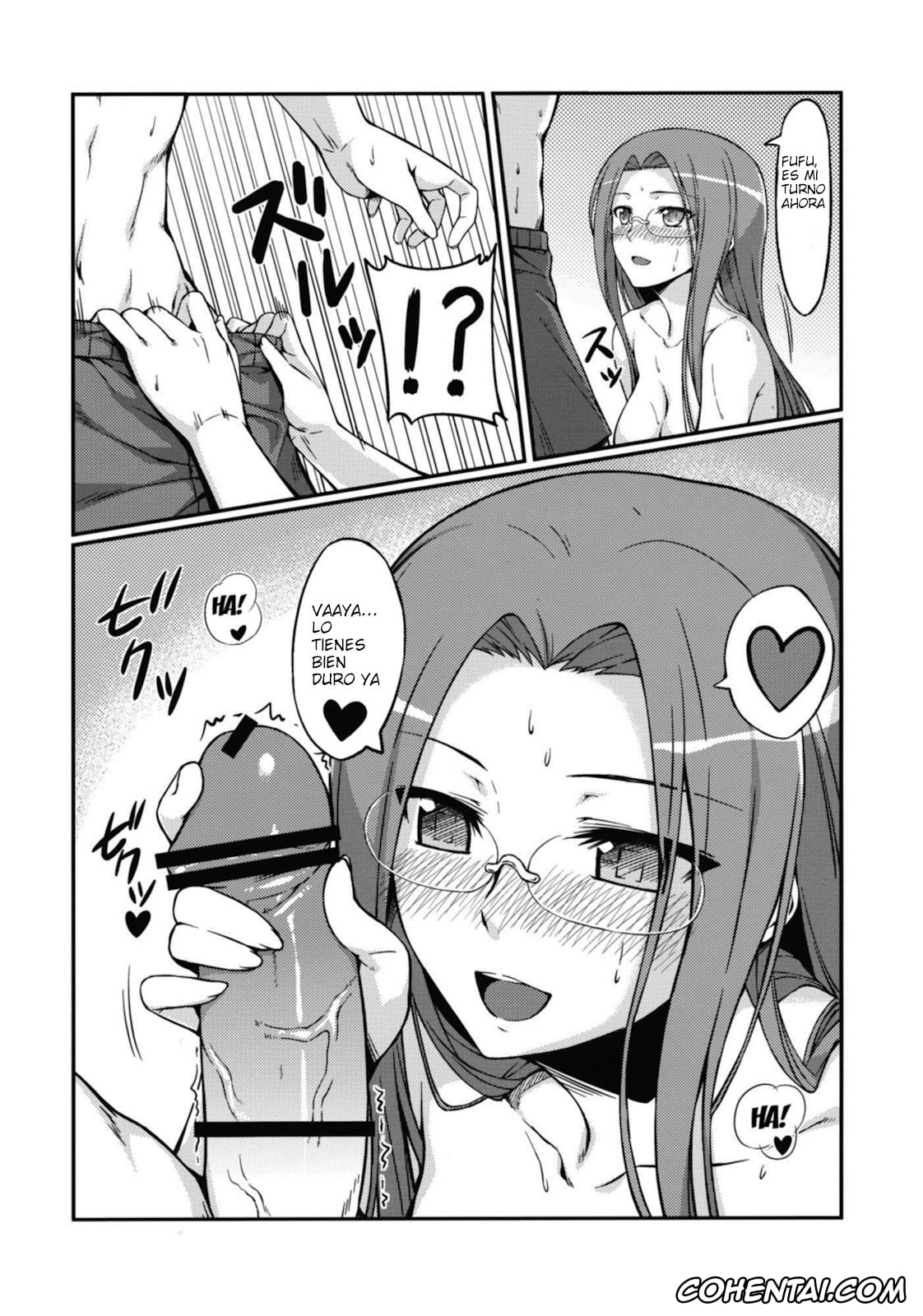 Fate/stay night xxx, Rider xxx, Shirou Emiya xxx, Rider-san to Kaisuiyoku. (Fate/stay night), pagina 13