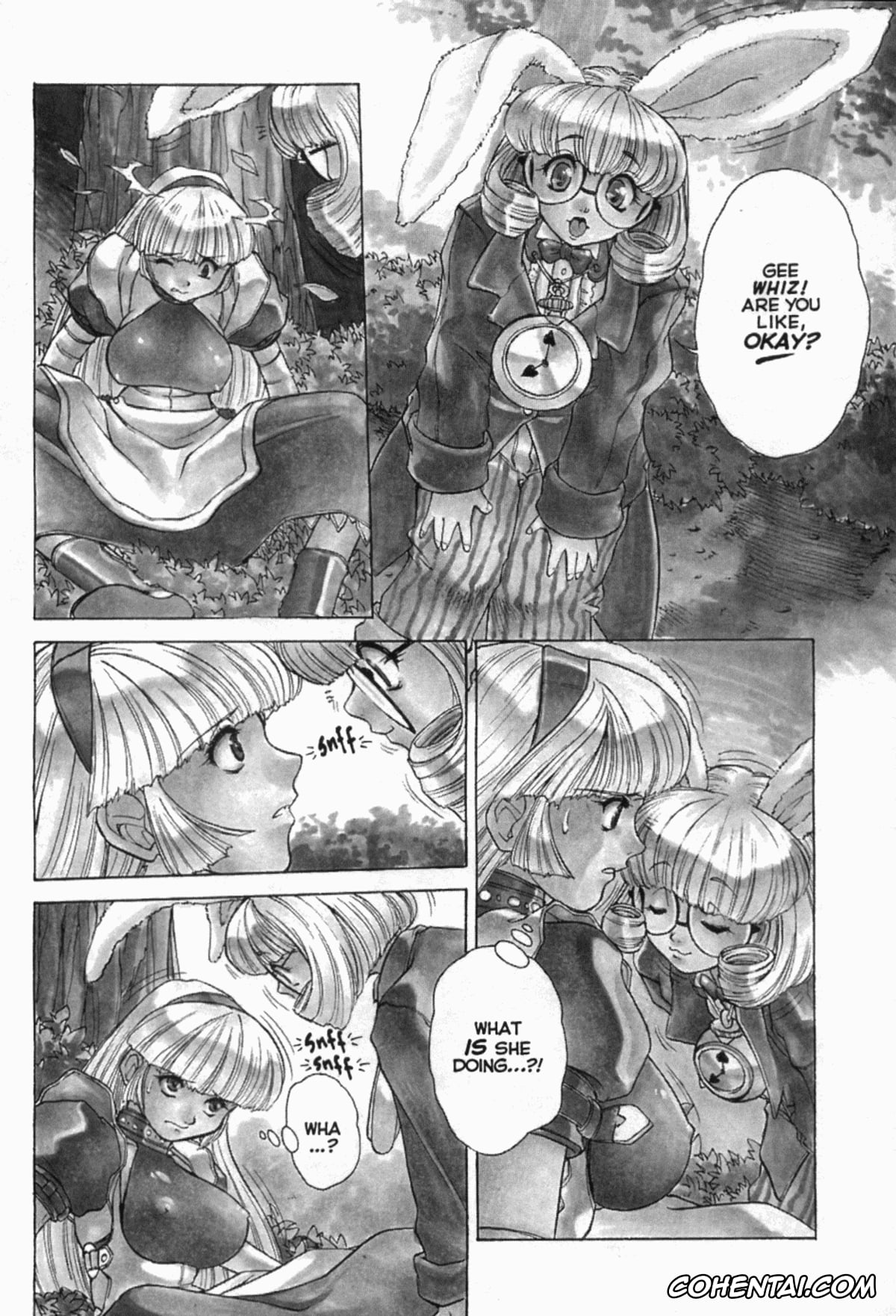 Alice In Wonderland xxx, Alice Liddell xxx, White Rabbit xxx, ALICE FIRST Ch. 1 (Alice in Sexland 1), pagina 7