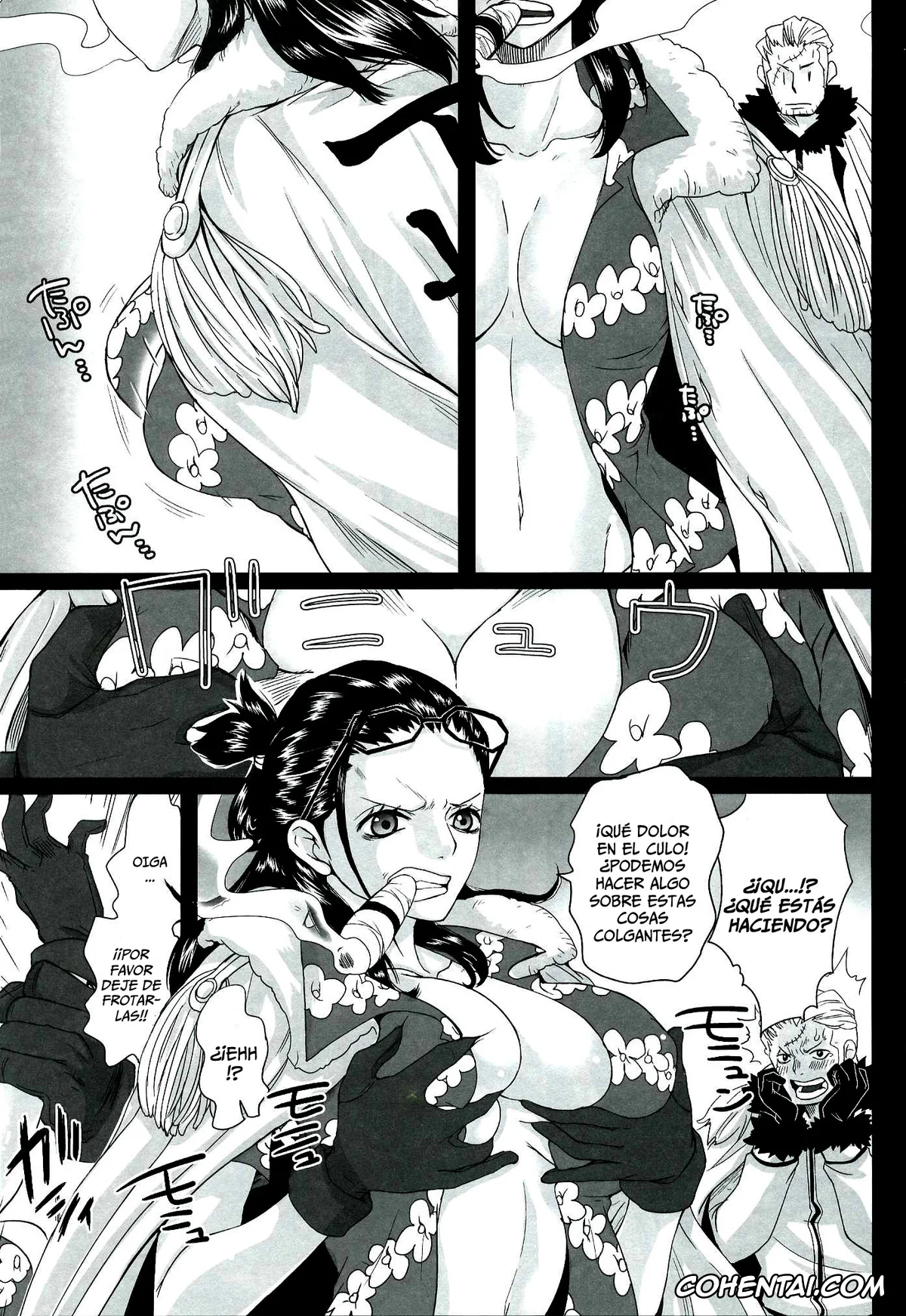 One Piece porno, Smoker porno, Tashigi porno, Exchange (One Piece), pagina 2