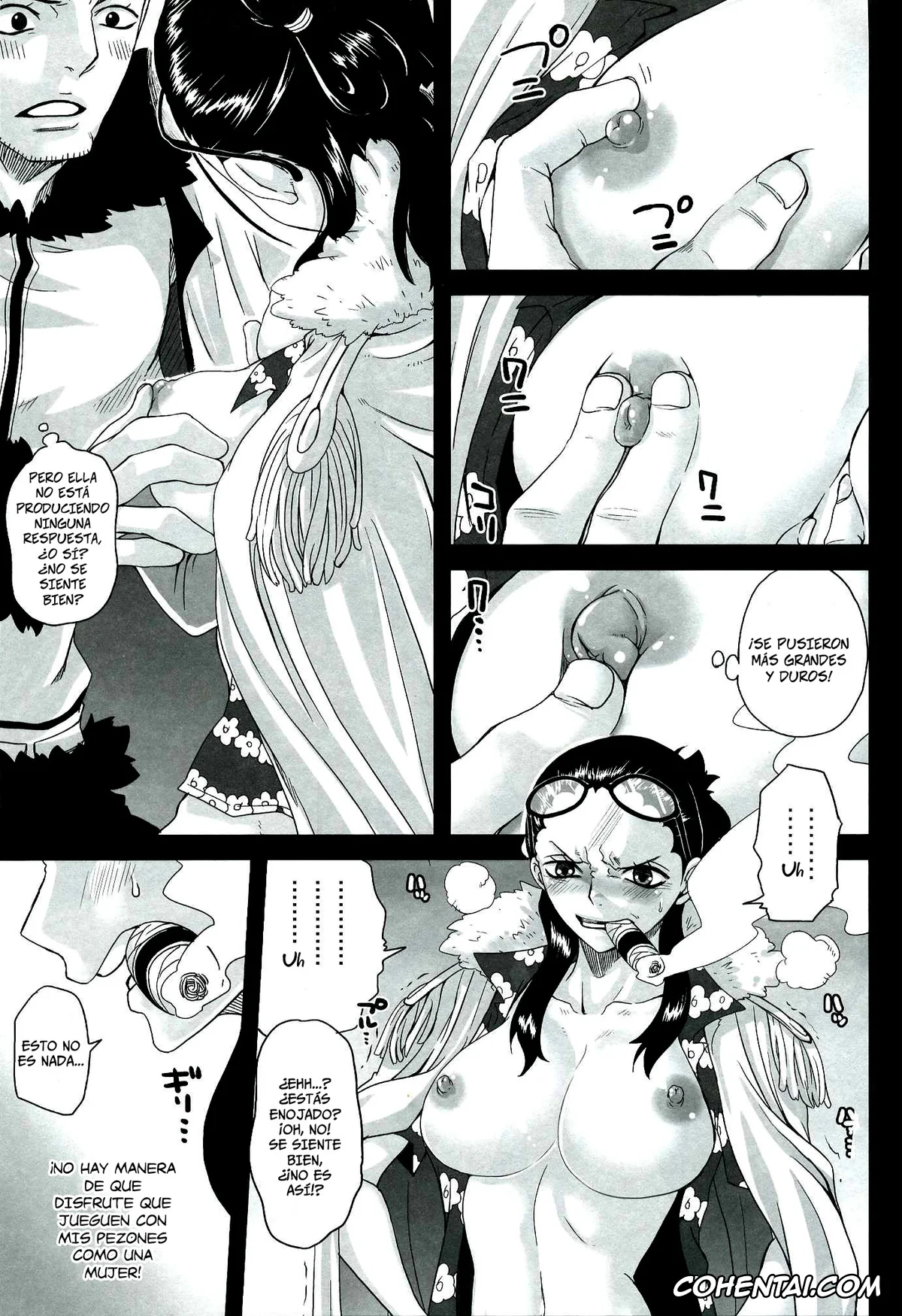 One Piece porno, Smoker porno, Tashigi porno, Exchange (One Piece), pagina 14