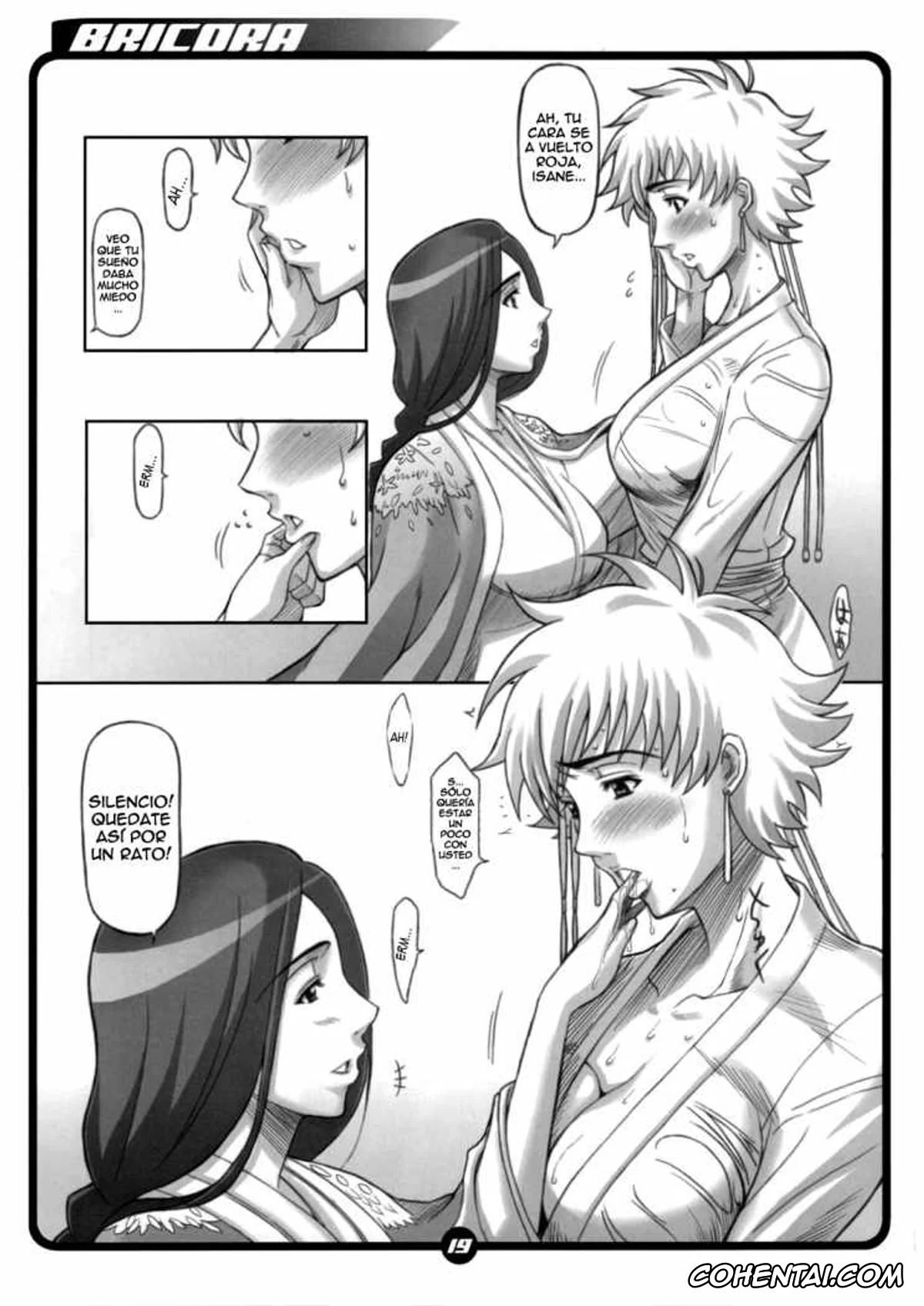 Bleach porno, Ichigo Kurosaki porno, Isane Kotetsu porno, Nanao Ise porno, Retsu Unohana porno, Rukia Kuchiki porno, Shunsui Kyouraku porno, Yoruichi Shihoin porno, BRICOLA (Bleach), pagina 17