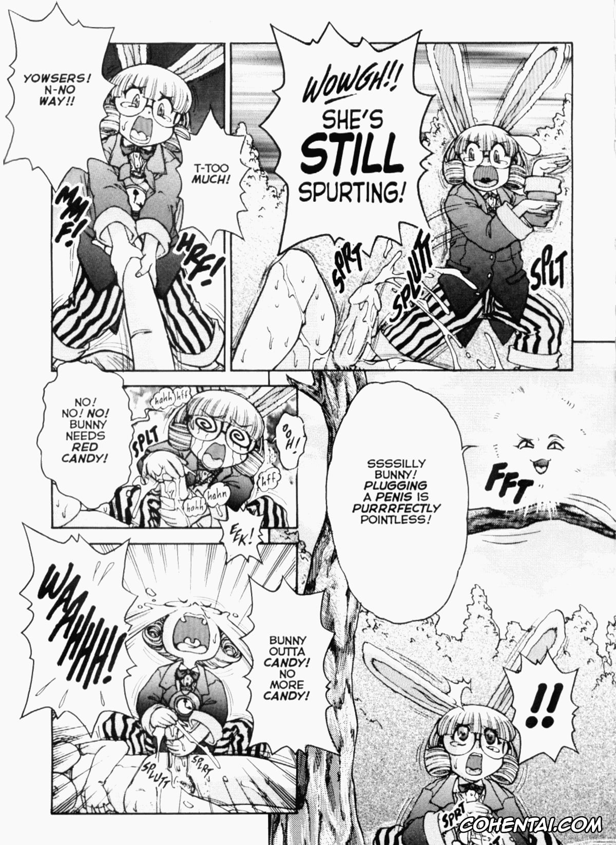 Alice In Wonderland xxx, Alice Liddell xxx, Cheshire Cat xxx, White Rabbit xxx, ALICE FIRST Ch. 3 (Alice in Sexland 3), pagina 4