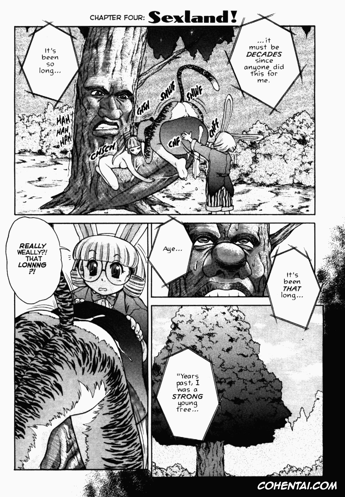 Alice In Wonderland hentai, Alice Liddell hentai, Cheshire Cat hentai, White Rabbit hentai, ALICE FIRST Ch. 4 (Alice in Sexland 4), pagina 3