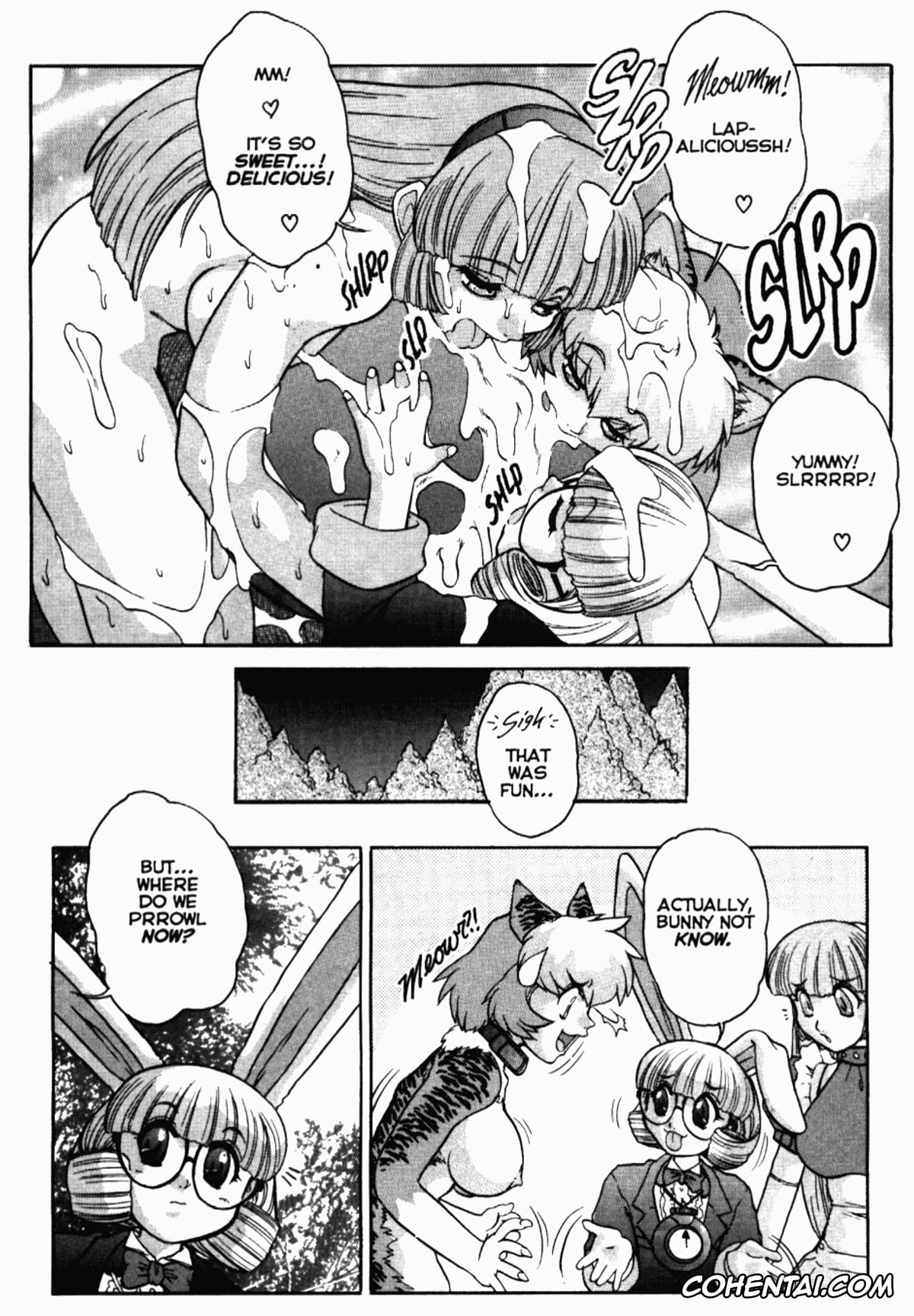 Alice In Wonderland hentai, Alice Liddell hentai, Cheshire Cat hentai, White Rabbit hentai, ALICE FIRST Ch. 4 (Alice in Sexland 4), pagina 6