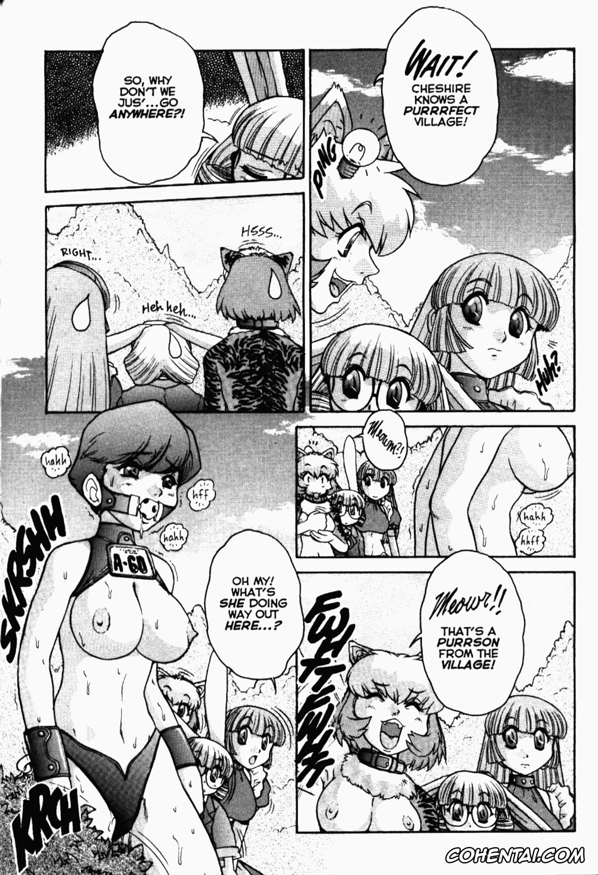 Alice In Wonderland xxx, Alice Liddell xxx, Cheshire Cat xxx, White Rabbit xxx, ALICE FIRST Ch. 4 (Alice in Sexland 4), pagina 7