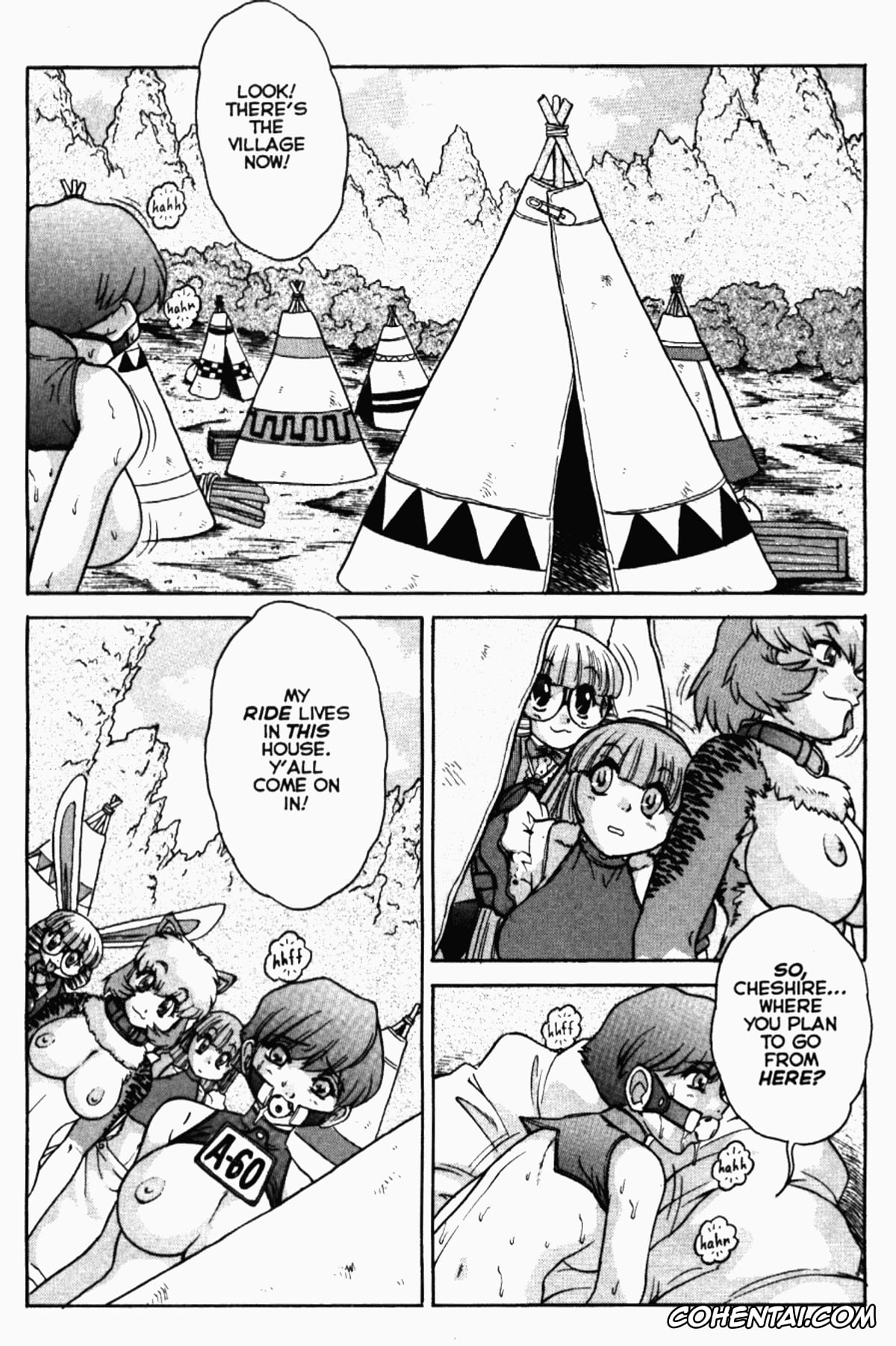 Alice In Wonderland porno, Alice Liddell porno, Cheshire Cat porno, White Rabbit porno, ALICE FIRST Ch. 4 (Alice in Sexland 4), pagina 11