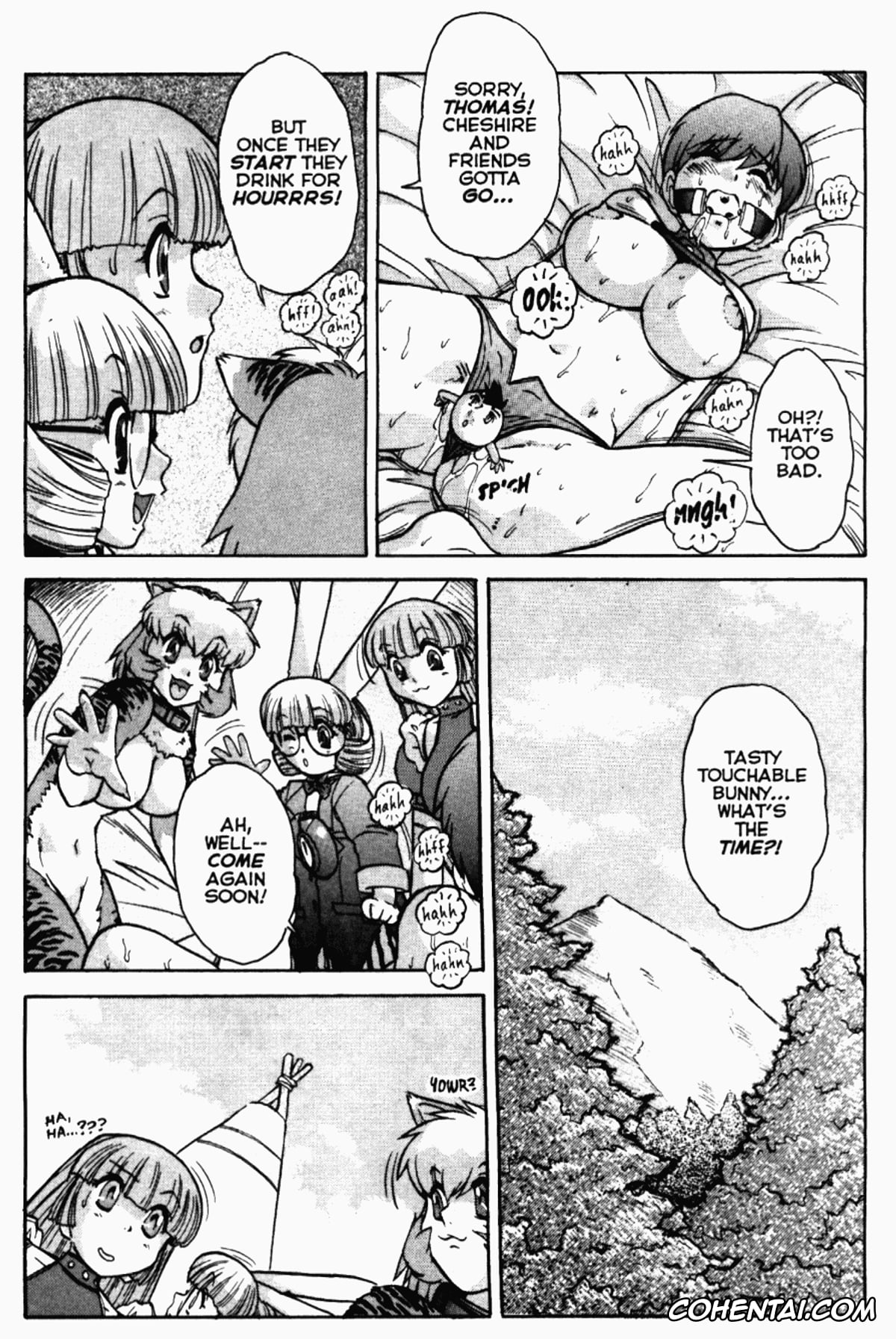 Alice In Wonderland porno, Alice Liddell porno, Cheshire Cat porno, White Rabbit porno, ALICE FIRST Ch. 4 (Alice in Sexland 4), pagina 14
