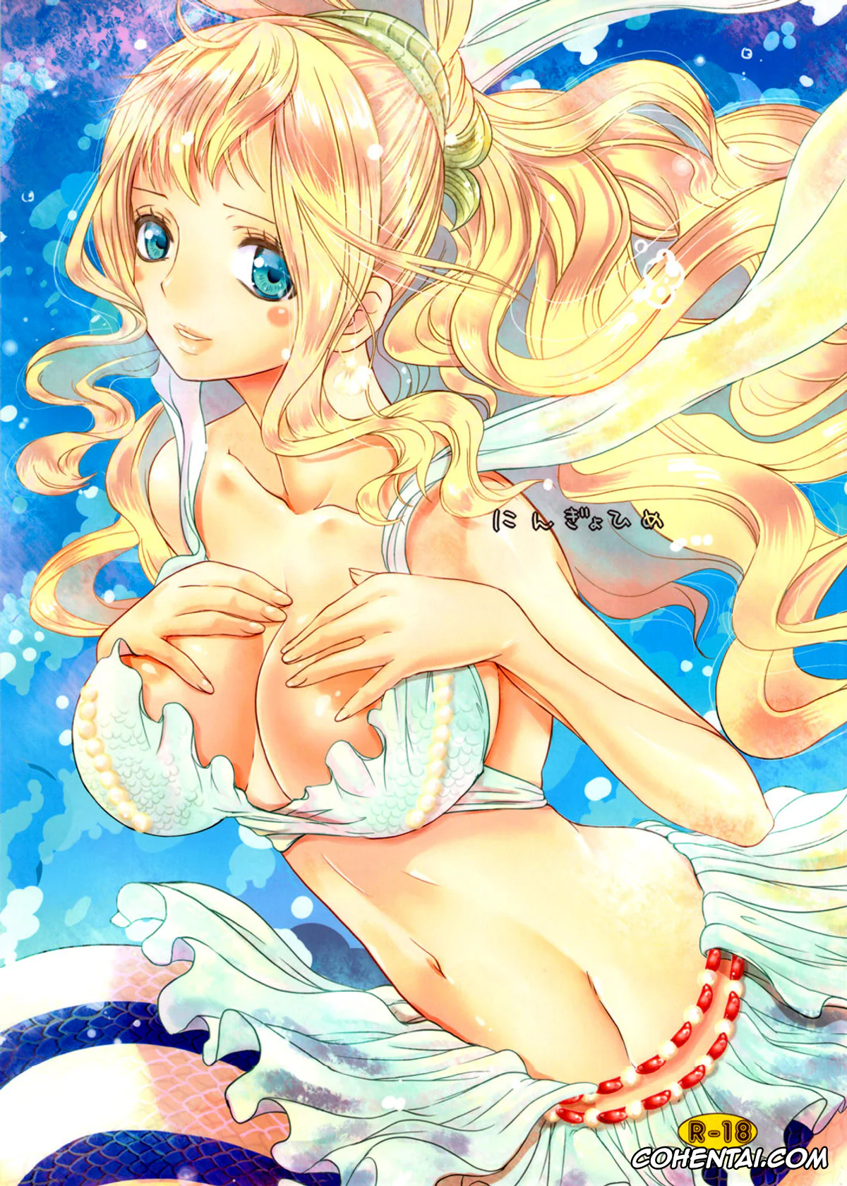 One Piece porno, Monkey D. Luffy porno, Shirahoshi porno, Ningyohime (One Piece), pagina 2