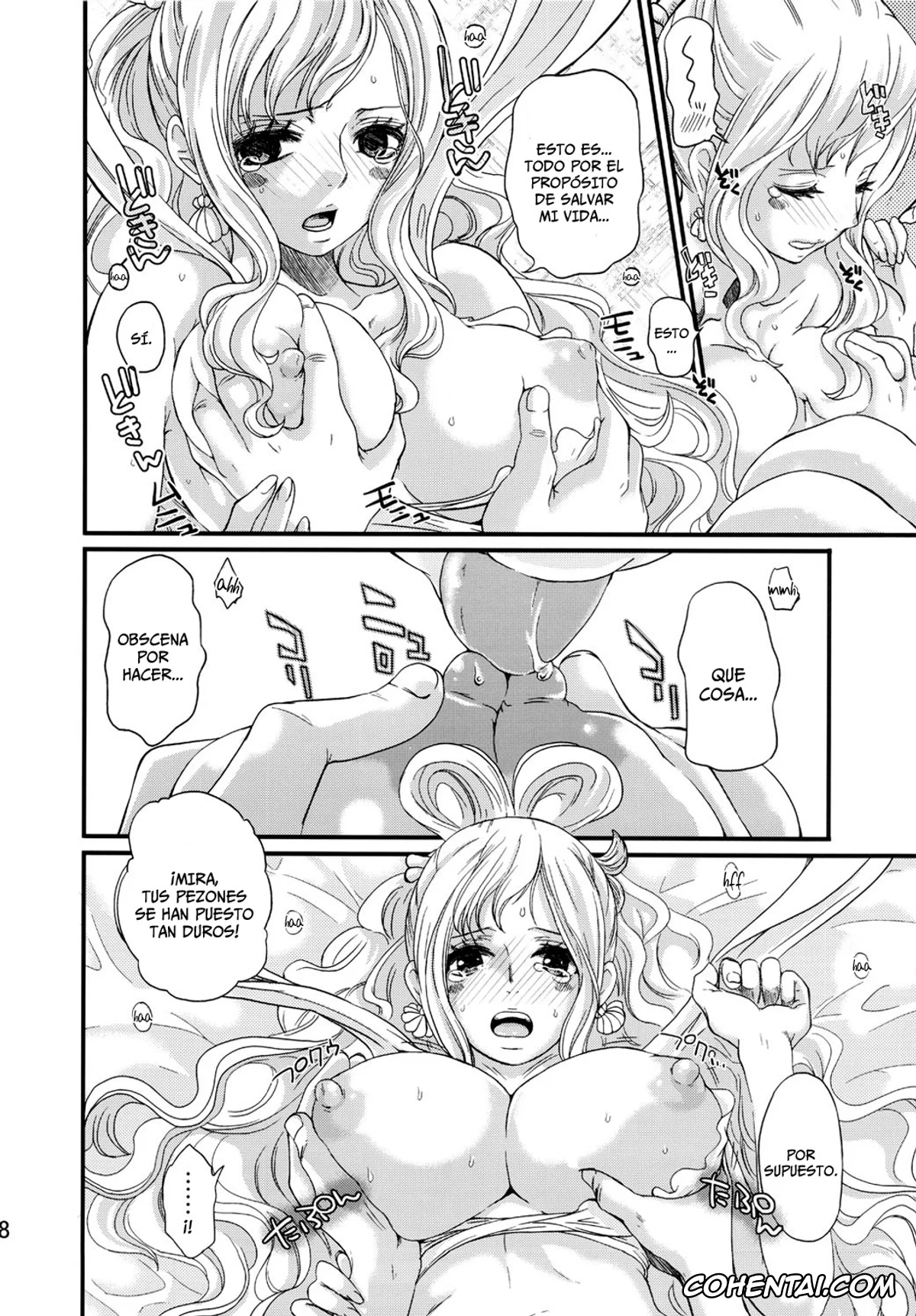One Piece porno, Monkey D. Luffy porno, Shirahoshi porno, Ningyohime (One Piece), pagina 8