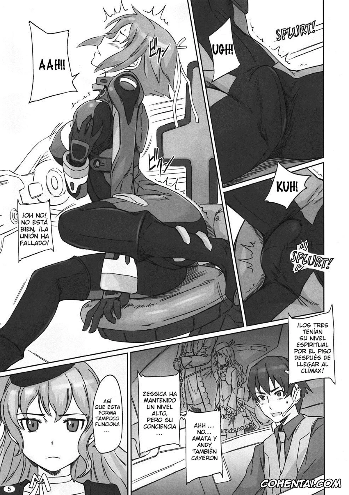 Aquarion Evol xxx, Amata Sora xxx, Andy W. Hole xxx, Crea Dolosera xxx, Mikono Suzushiro xxx, Mix xxx, Sazanka Bianca xxx, Suomi Konepi xxx, Zen Fudou xxx, Zessica Wong xxx, Sei Tenshi☆EVOLUTION (Aquarion Evol), pagina 4